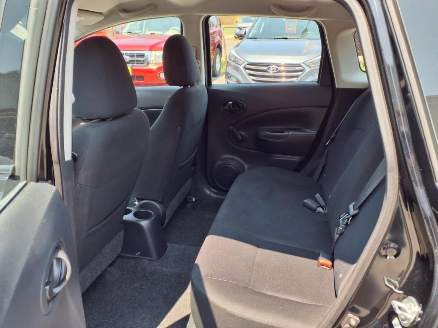 2015 Super Black Nissan Versa Note S Plus (3N1CE2CP1FL) with an 1.6L 4 Cylinder Sequential-Port F.I. engine, 4CYL transmission, located at 50 Eastern Blvd., Essex, MD, 21221, (410) 686-3444, 39.304367, -76.484947 - Photo#13