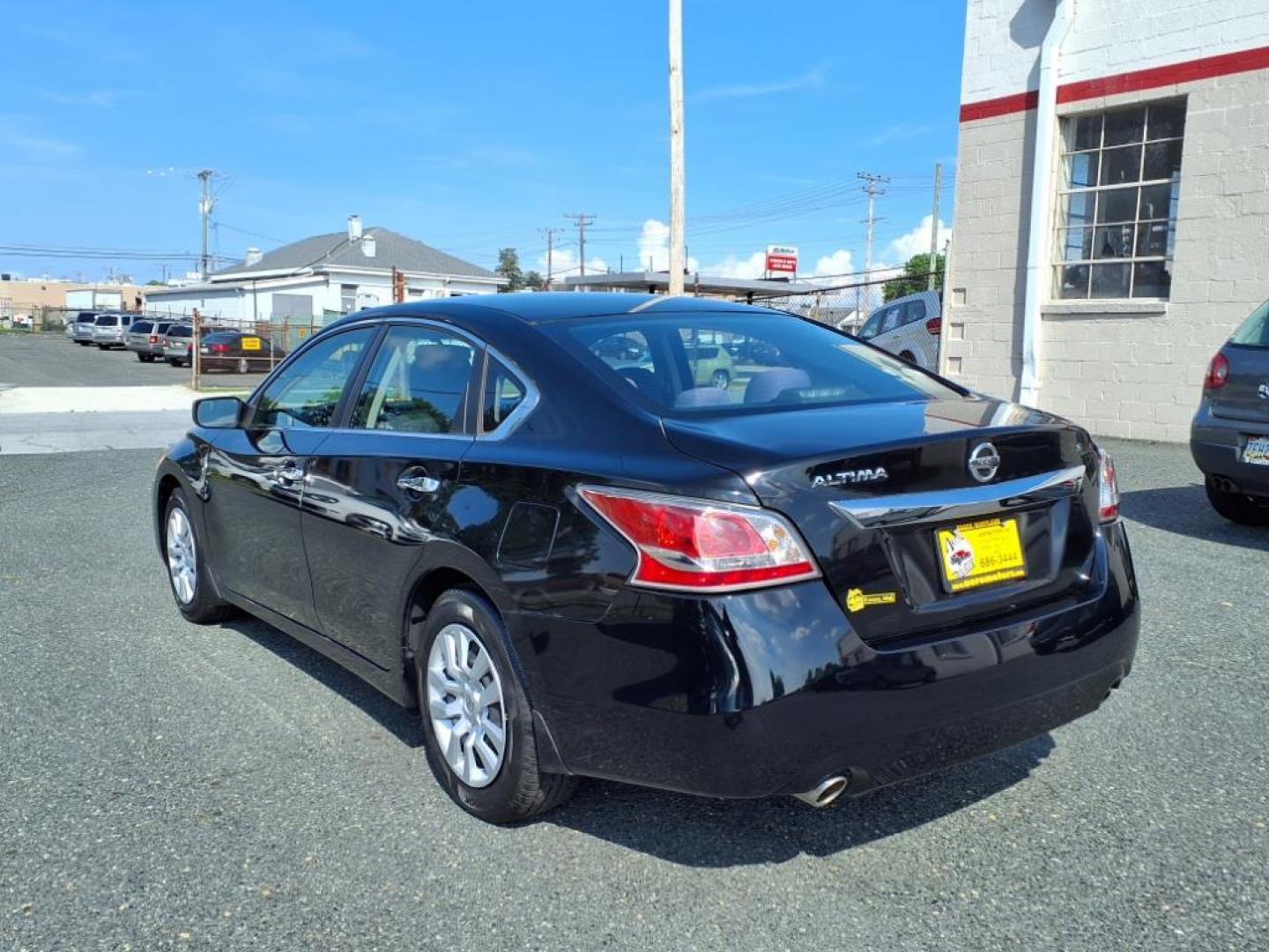 2015 Super Black Nissan Altima 2.5 S (1N4AL3AP0FC) with an 2.5L 2.5L I4 182hp 180ft. lbs. Sequential-Port F.I. engine, CVT transmission, located at 50 Eastern Blvd., Essex, MD, 21221, (410) 686-3444, 39.304367, -76.484947 - Photo#2