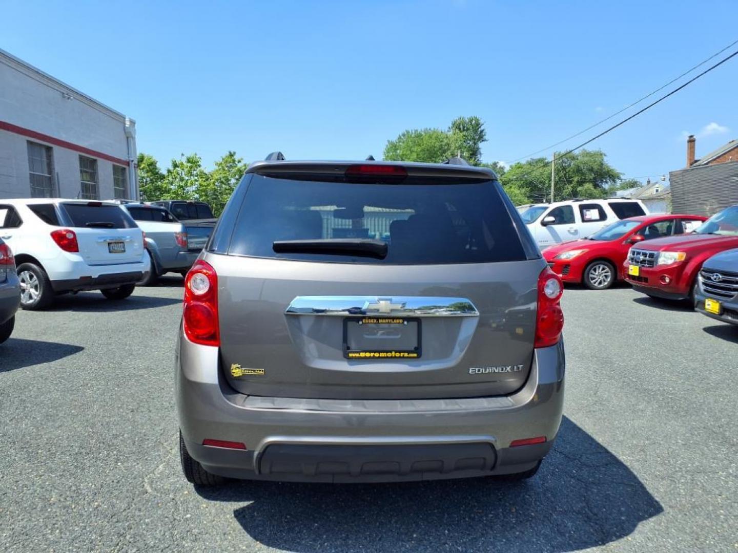 2011 Mocha Steel Metallic Chevrolet Equinox LT (2CNALDECXB6) with an 2.4L 4 Cylinder Fuel Injected engine, Automatic transmission, located at 50 Eastern Blvd., Essex, MD, 21221, (410) 686-3444, 39.304367, -76.484947 - Photo#3