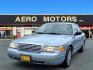 2003 Light Ice Blue Clearcoat Metallic Ford Crown Victoria Base (2FAFP73W03X) with an 4.6L 8 Cylinder Fuel Injected engine, V8 transmission, located at 50 Eastern Blvd., Essex, MD, 21221, (410) 686-3444, 39.304367, -76.484947 - Photo#0
