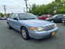 2003 Light Ice Blue Clearcoat Metallic Ford Crown Victoria Base (2FAFP73W03X) with an 4.6L 8 Cylinder Fuel Injected engine, V8 transmission, located at 50 Eastern Blvd., Essex, MD, 21221, (410) 686-3444, 39.304367, -76.484947 - Photo#5