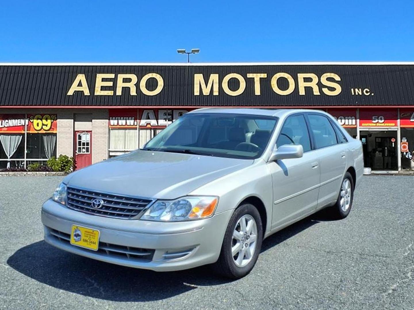 2003 Silver Spruce Metallic Toyota Avalon XL (4T1BF28B13U) with an 3.0L 3.0L V6 210hp 220ft. lbs. Fuel Injected engine, 4-Speed Automatic transmission, located at 50 Eastern Blvd., Essex, MD, 21221, (410) 686-3444, 39.304367, -76.484947 - Photo#0