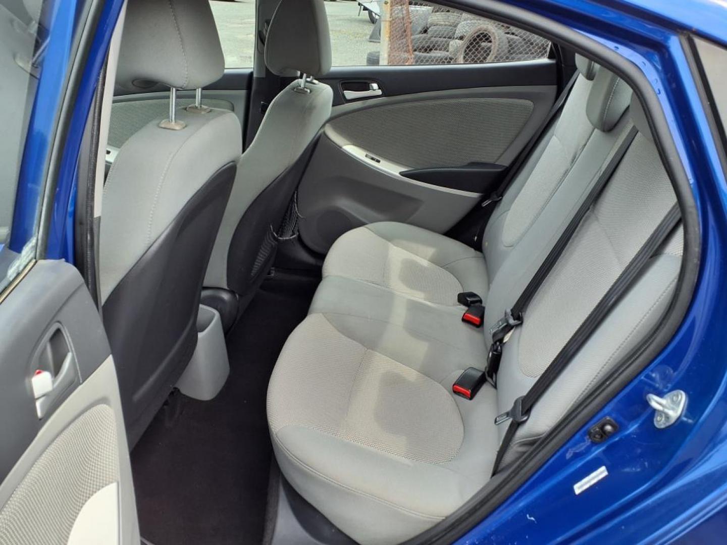 2013 Marathon Blue Hyundai ACCENT GLS (KMHCT4AE7DU) with an 1.6L 4 Cylinder Fuel Injected engine, Automatic transmission, located at 50 Eastern Blvd., Essex, MD, 21221, (410) 686-3444, 39.304367, -76.484947 - Photo#12