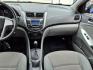2013 Marathon Blue Hyundai ACCENT GLS (KMHCT4AE7DU) with an 1.6L 4 Cylinder Fuel Injected engine, Automatic transmission, located at 50 Eastern Blvd., Essex, MD, 21221, (410) 686-3444, 39.304367, -76.484947 - Photo#15