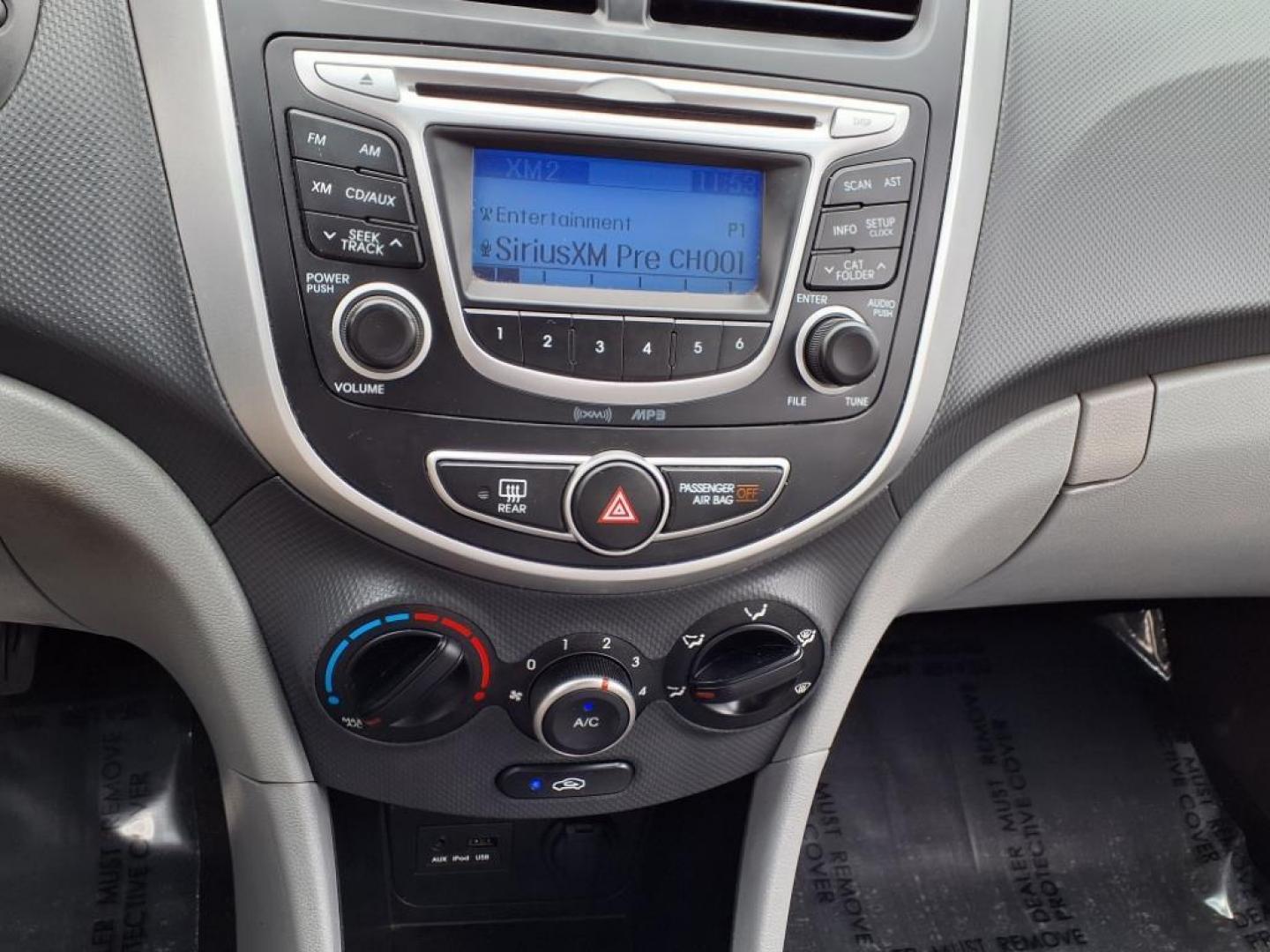 2013 Marathon Blue Hyundai ACCENT GLS (KMHCT4AE7DU) with an 1.6L 4 Cylinder Fuel Injected engine, Automatic transmission, located at 50 Eastern Blvd., Essex, MD, 21221, (410) 686-3444, 39.304367, -76.484947 - Photo#18