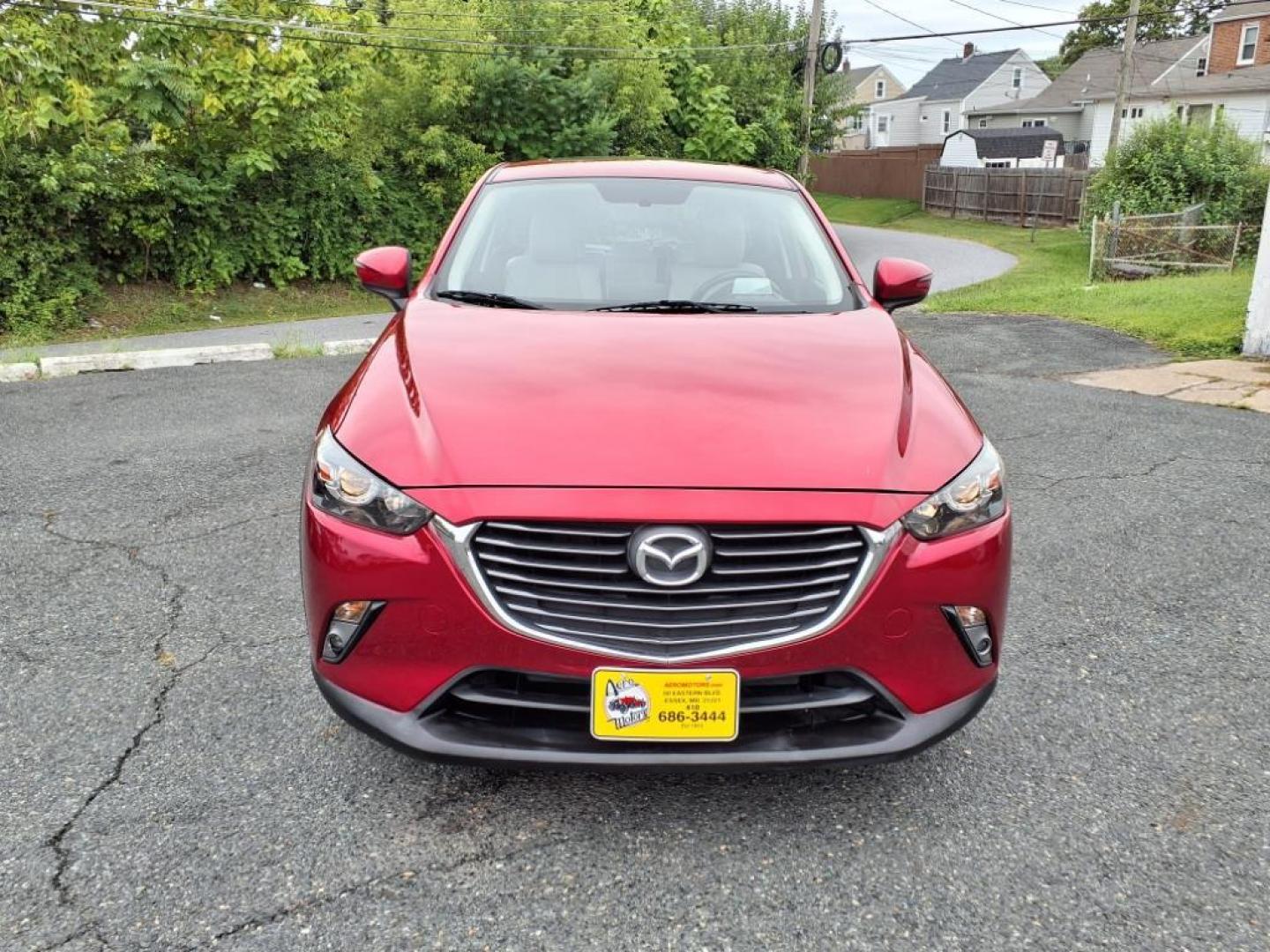 2016 Red Mazda CX-3 Grand Touring (JM1DKBD78G0) with an 2.0L 4 Cylinder Fuel Injected engine, ATAWD transmission, located at 50 Eastern Blvd., Essex, MD, 21221, (410) 686-3444, 39.304367, -76.484947 - Photo#8