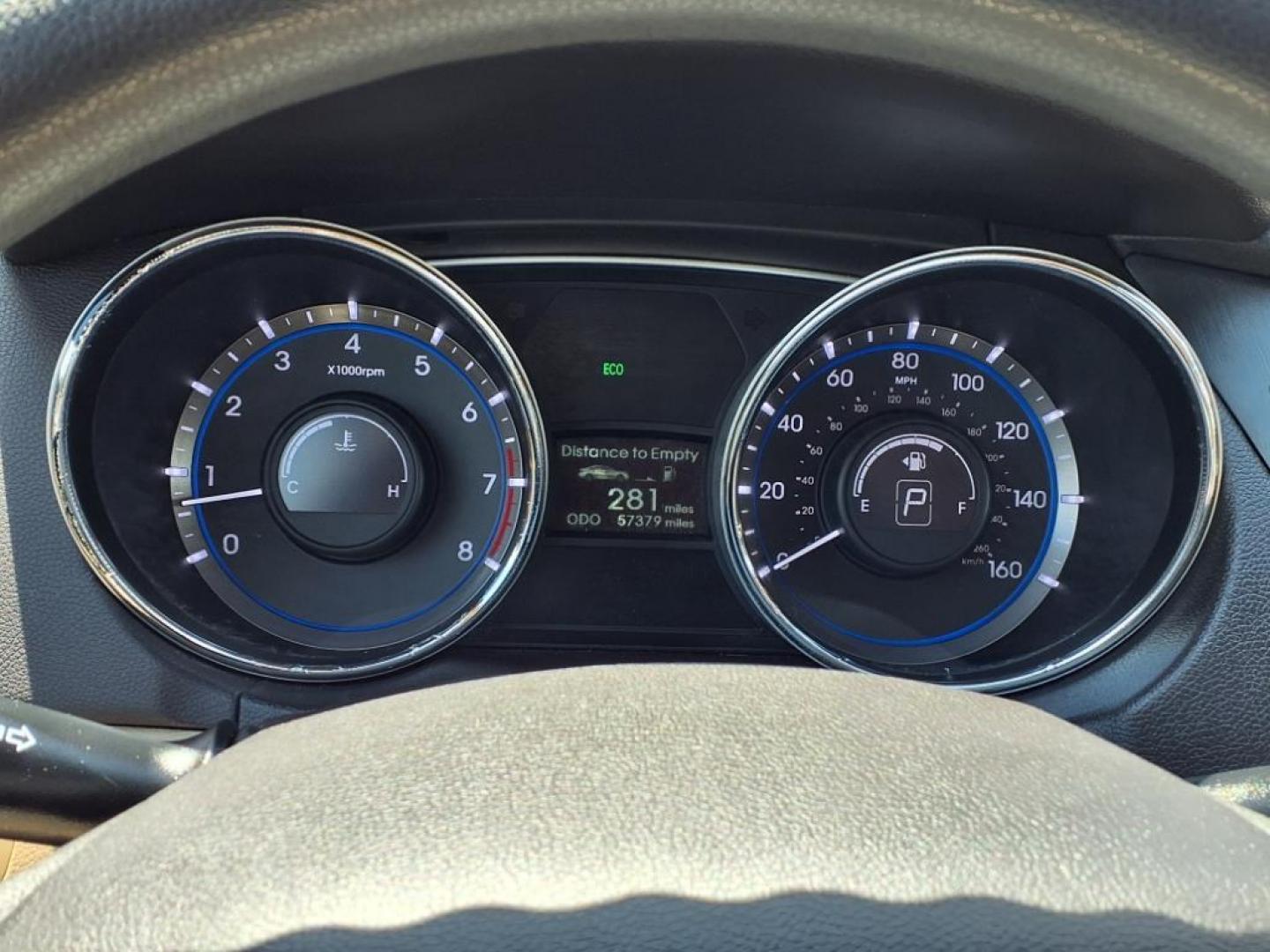 2014 Phantom Black Metallic Hyundai SONATA GLS (5NPEB4AC1EH) with an 2.4L 4 Cylinder Fuel Injected engine, Automatic transmission, located at 50 Eastern Blvd., Essex, MD, 21221, (410) 686-3444, 39.304367, -76.484947 - Photo#19