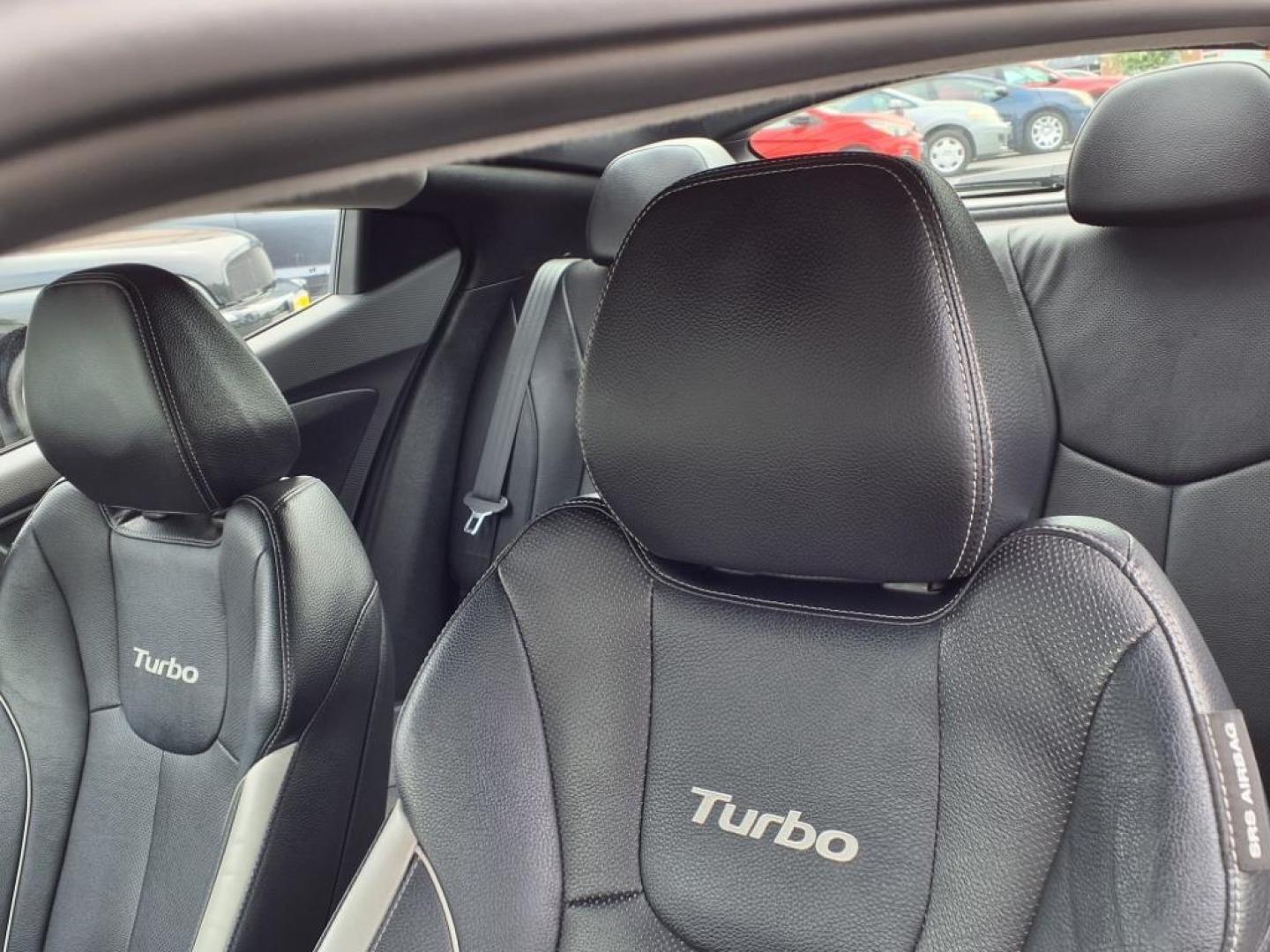 2015 White Hyundai VELOSTER Turbo (KMHTC6AE9FU) with an 1.6L 4 Cylinder Turbocharged engine, 6SP transmission, located at 50 Eastern Blvd., Essex, MD, 21221, (410) 686-3444, 39.304367, -76.484947 - Photo#12