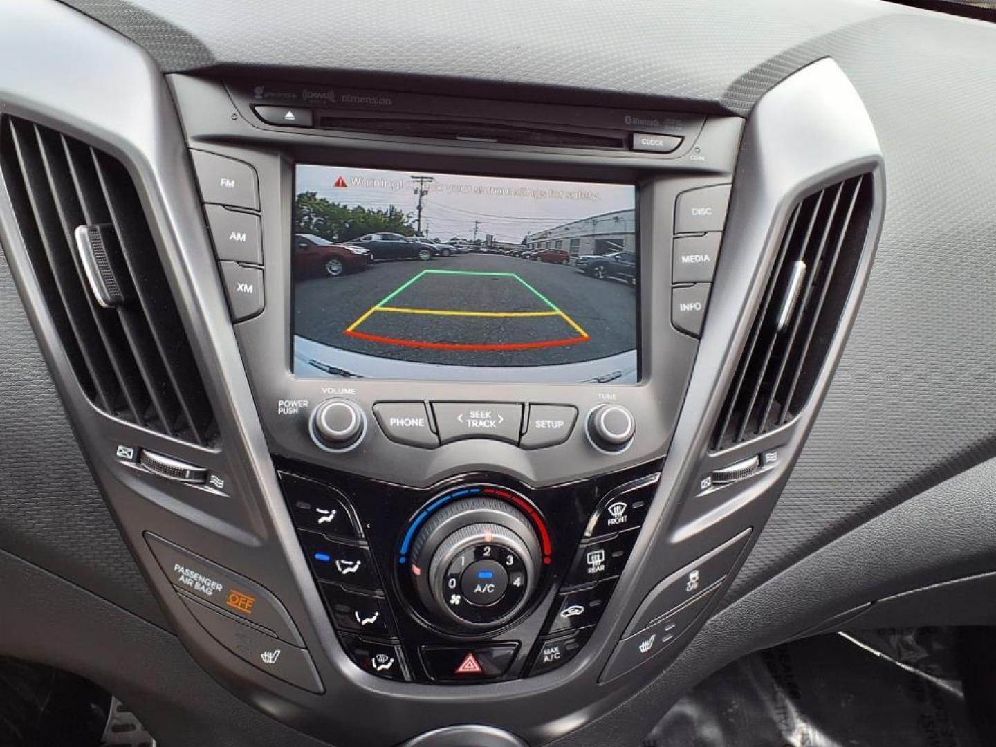 2015 White Hyundai VELOSTER Turbo (KMHTC6AE9FU) with an 1.6L 4 Cylinder Turbocharged engine, 6SP transmission, located at 50 Eastern Blvd., Essex, MD, 21221, (410) 686-3444, 39.304367, -76.484947 - Photo#14