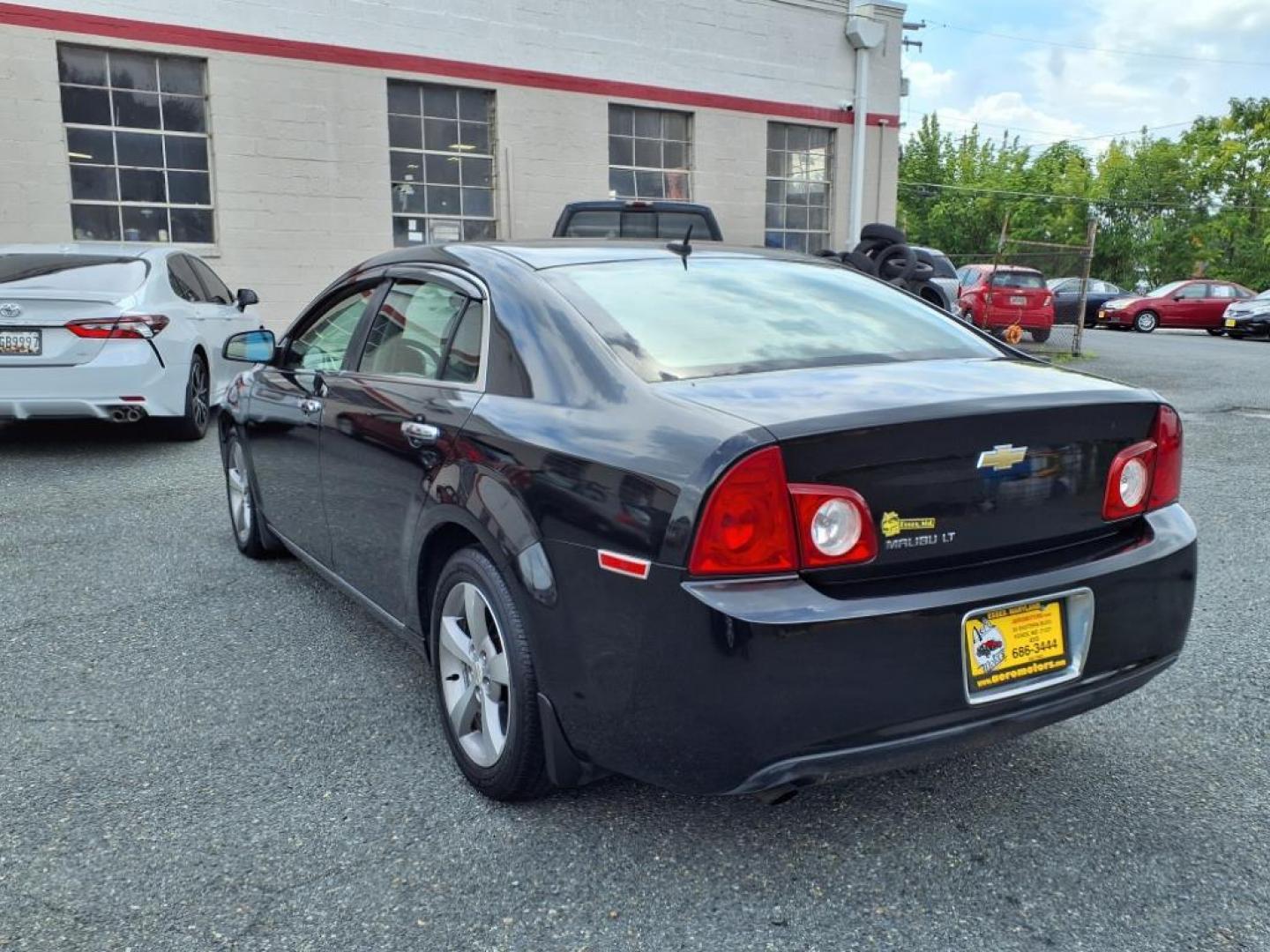 2011 Black Granite Metallic Chevrolet Malibu LT (1G1ZC5E1XBF) with an 2.4L 4 Cylinder Sequential-Port F.I. engine, V6 transmission, located at 50 Eastern Blvd., Essex, MD, 21221, (410) 686-3444, 39.304367, -76.484947 - Photo#2