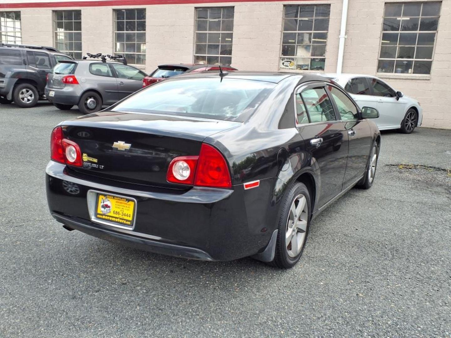 2011 Black Granite Metallic Chevrolet Malibu LT (1G1ZC5E1XBF) with an 2.4L 4 Cylinder Sequential-Port F.I. engine, V6 transmission, located at 50 Eastern Blvd., Essex, MD, 21221, (410) 686-3444, 39.304367, -76.484947 - Photo#4