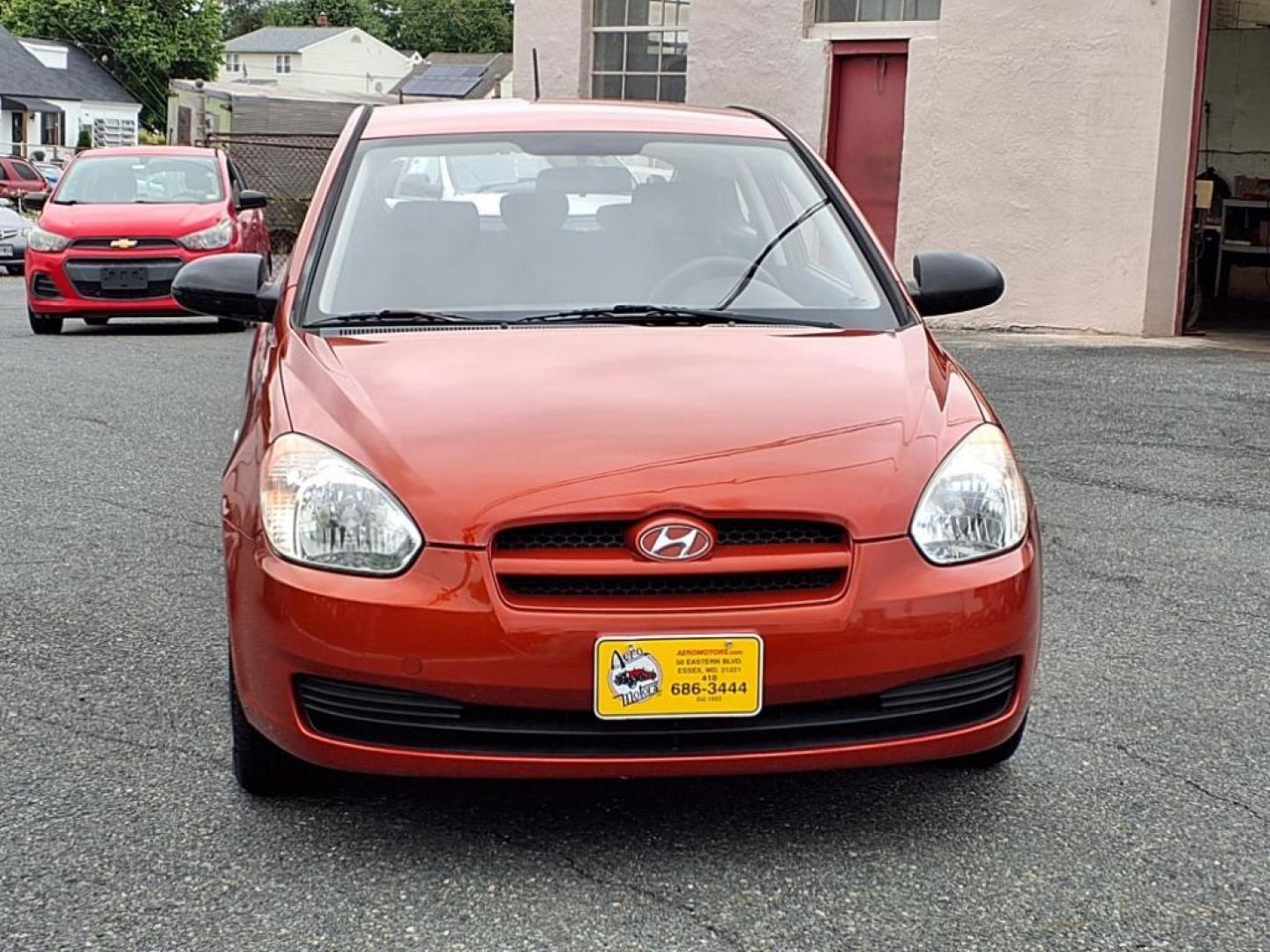 2009 Tango Red Hyundai ACCENT GS (KMHCM36C29U) with an 1.6L 4 Cylinder Sequential-Port F.I. engine, 4CYL transmission, located at 50 Eastern Blvd., Essex, MD, 21221, (410) 686-3444, 39.304367, -76.484947 - Photo#8