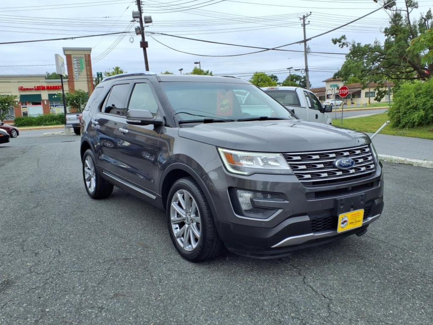 2016 Gray Ford Explorer Limited (1FM5K8F83GG) with an 3.5L 6 Cylinder Sequential-Port F.I. engine, V6 4X4 transmission, located at 50 Eastern Blvd., Essex, MD, 21221, (410) 686-3444, 39.304367, -76.484947 - Photo#7