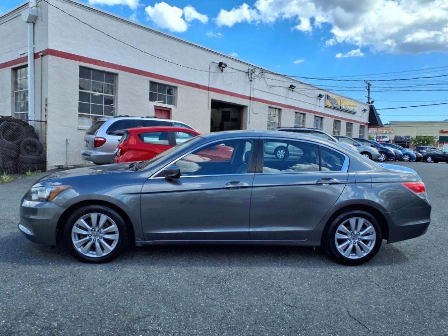 2012 Polished Metal Metallic Honda Accord EX-L (1HGCP2F89CA) with an 2.4L 2.4L I4 190hp 162ft. lbs. Sequential-Port F.I. engine, 5-Speed Automatic transmission, located at 50 Eastern Blvd., Essex, MD, 21221, (410) 686-3444, 39.304367, -76.484947 - Photo#1