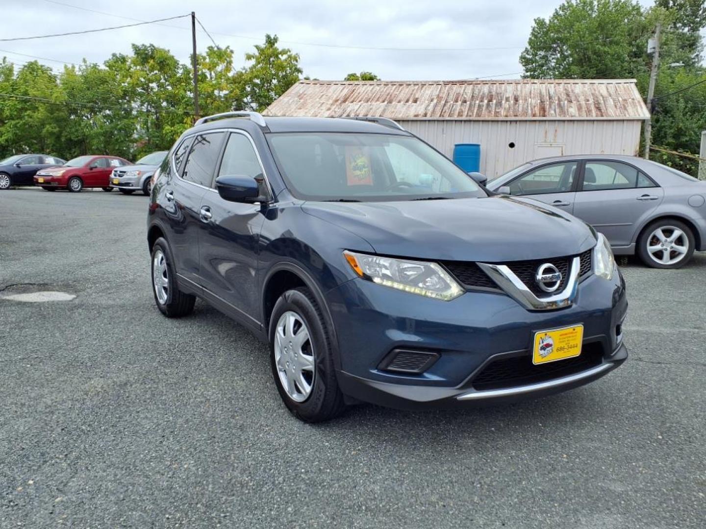 2016 Arctic Blue Metallic Nissan Rogue S (JN8AT2MT3GW) with an 2.5L 2.5L I4 170hp 175ft. lbs. Sequential-Port F.I. engine, CVT transmission, located at 50 Eastern Blvd., Essex, MD, 21221, (410) 686-3444, 39.304367, -76.484947 - Photo#7