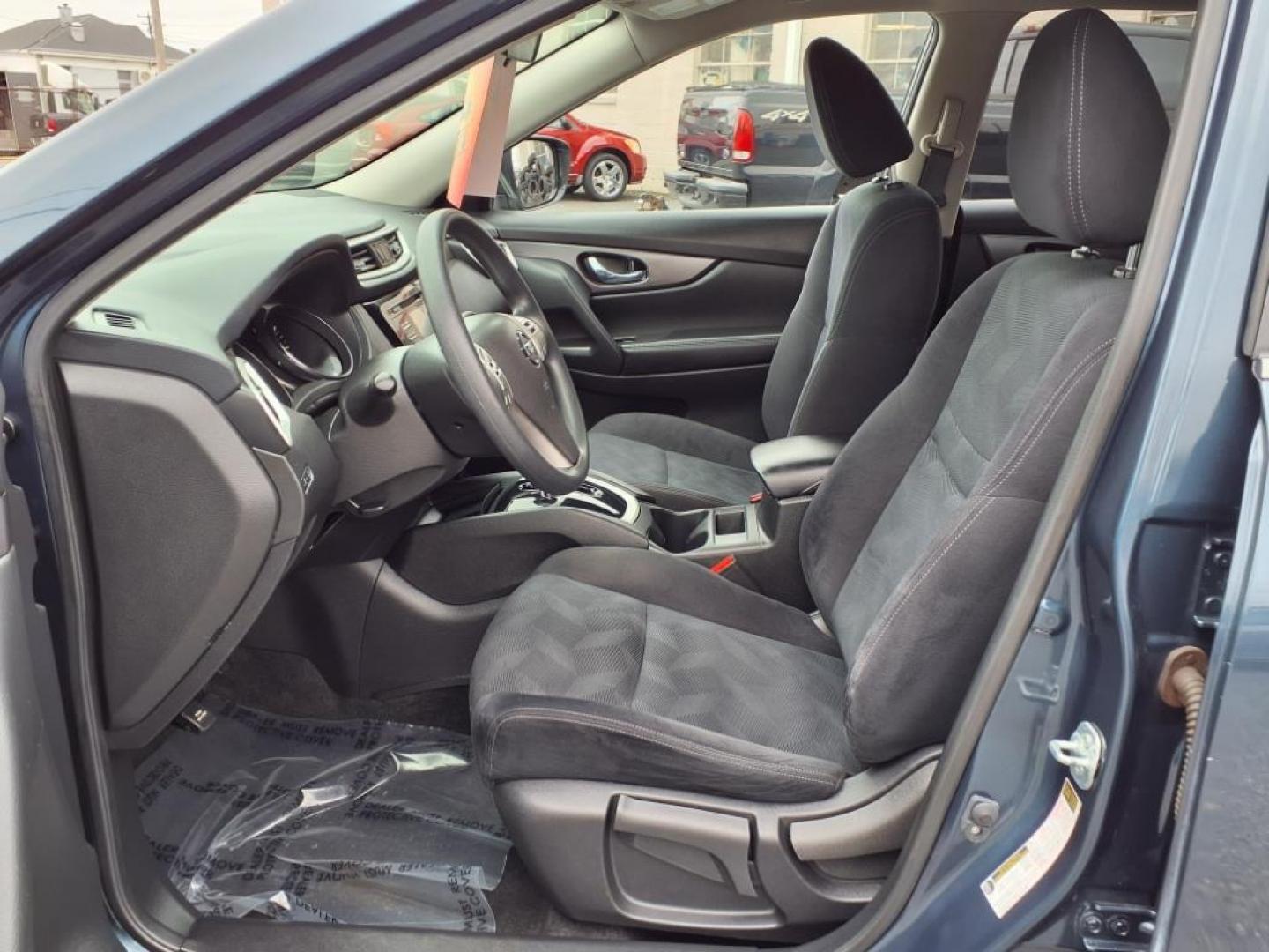 2016 Arctic Blue Metallic Nissan Rogue S (JN8AT2MT3GW) with an 2.5L 2.5L I4 170hp 175ft. lbs. Sequential-Port F.I. engine, CVT transmission, located at 50 Eastern Blvd., Essex, MD, 21221, (410) 686-3444, 39.304367, -76.484947 - Photo#12