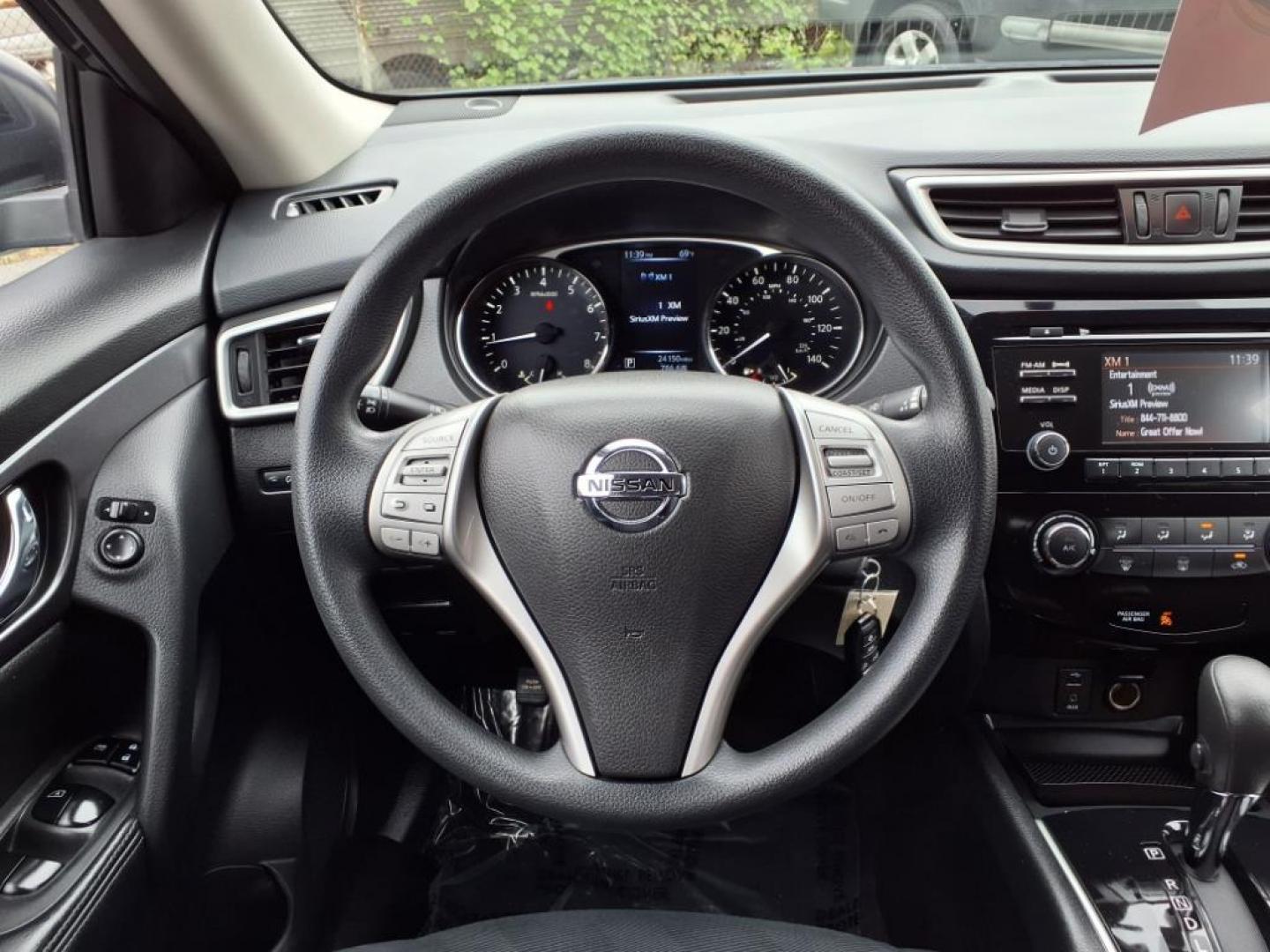 2016 Arctic Blue Metallic Nissan Rogue S (JN8AT2MT3GW) with an 2.5L 2.5L I4 170hp 175ft. lbs. Sequential-Port F.I. engine, CVT transmission, located at 50 Eastern Blvd., Essex, MD, 21221, (410) 686-3444, 39.304367, -76.484947 - Photo#14
