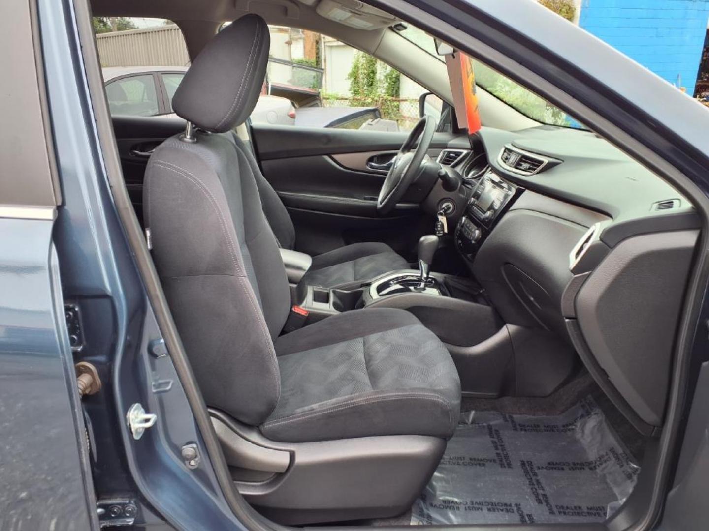 2016 Arctic Blue Metallic Nissan Rogue S (JN8AT2MT3GW) with an 2.5L 2.5L I4 170hp 175ft. lbs. Sequential-Port F.I. engine, CVT transmission, located at 50 Eastern Blvd., Essex, MD, 21221, (410) 686-3444, 39.304367, -76.484947 - Photo#17