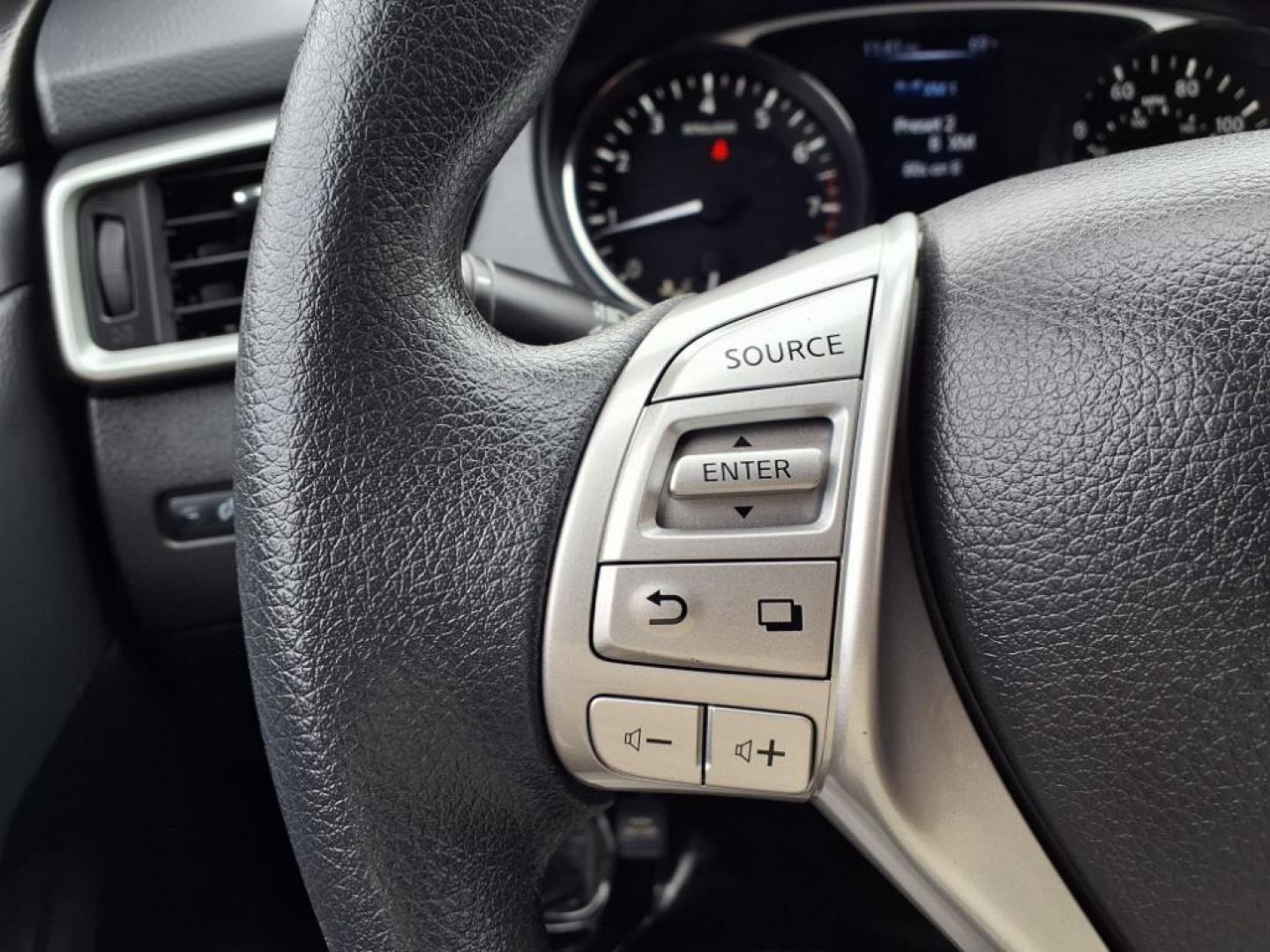 2016 Arctic Blue Metallic Nissan Rogue S (JN8AT2MT3GW) with an 2.5L 2.5L I4 170hp 175ft. lbs. Sequential-Port F.I. engine, CVT transmission, located at 50 Eastern Blvd., Essex, MD, 21221, (410) 686-3444, 39.304367, -76.484947 - Photo#20