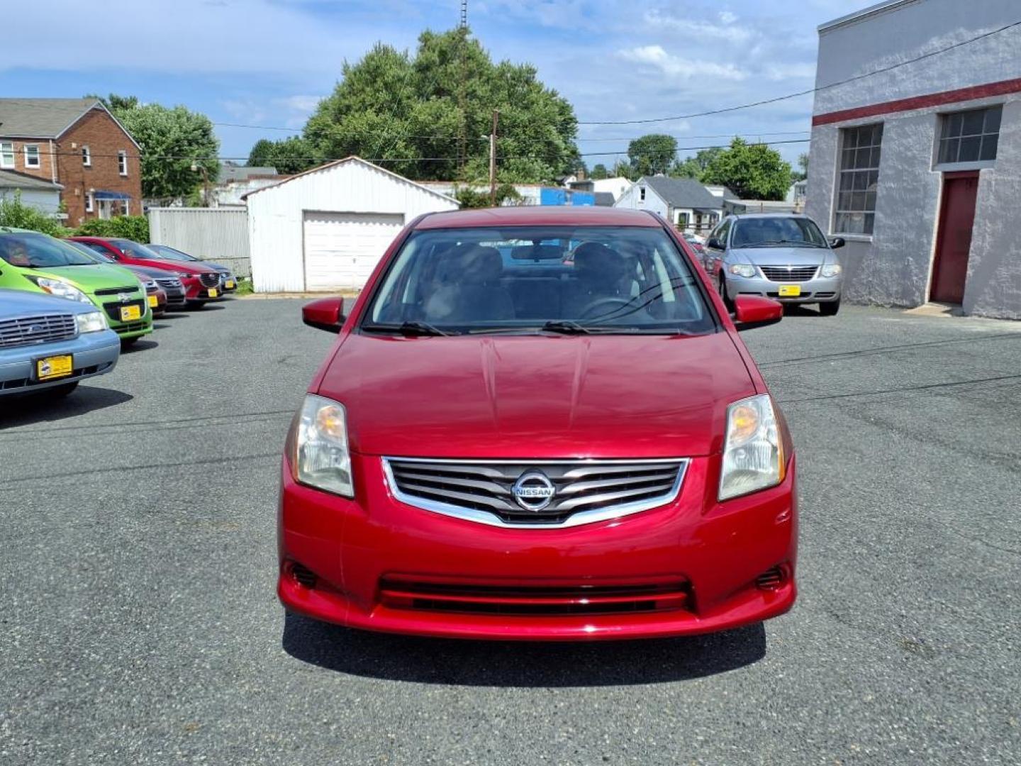 2012 Red Brick Nissan Sentra 2.0 S (3N1AB6AP7CL) with an 2.0L 2.0L I4 140hp 147ft. lbs. Sequential-Port F.I. engine, CVT transmission, located at 50 Eastern Blvd., Essex, MD, 21221, (410) 686-3444, 39.304367, -76.484947 - Photo#6