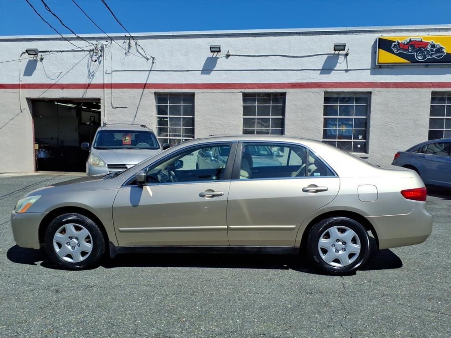 2005 Desert Mist Metallic Honda Accord LX (1HGCM56455A) with an 2.4L 4 Cylinder Fuel Injected engine, Automatic transmission, located at 50 Eastern Blvd., Essex, MD, 21221, (410) 686-3444, 39.304367, -76.484947 - Photo#1