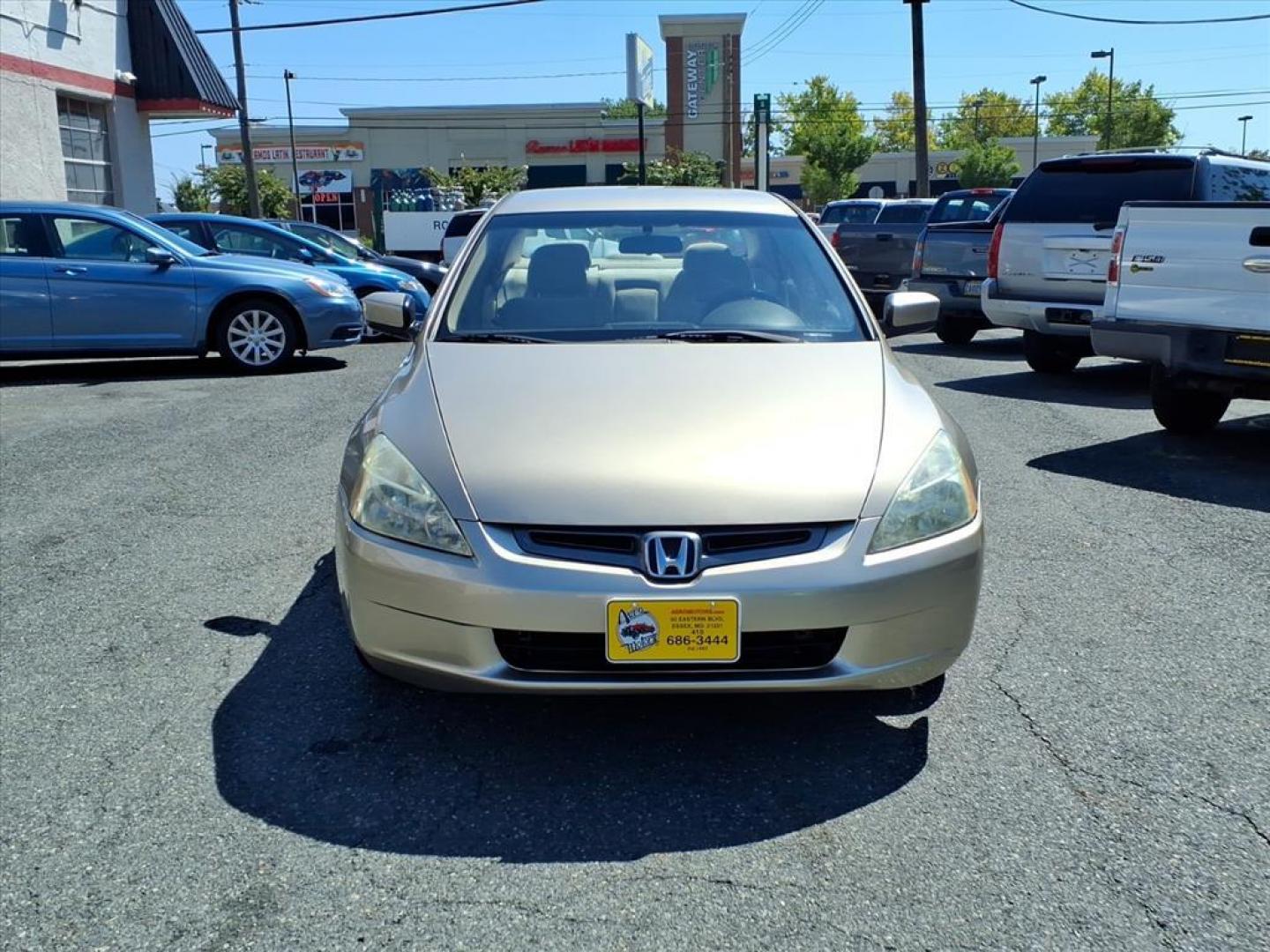 2005 Desert Mist Metallic Honda Accord LX (1HGCM56455A) with an 2.4L 4 Cylinder Fuel Injected engine, Automatic transmission, located at 50 Eastern Blvd., Essex, MD, 21221, (410) 686-3444, 39.304367, -76.484947 - Photo#7