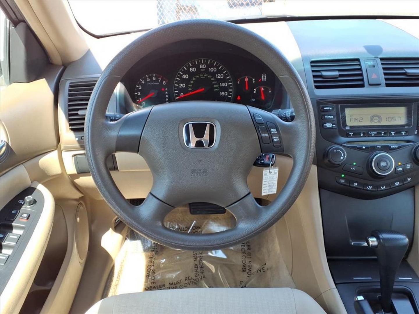 2005 Desert Mist Metallic Honda Accord LX (1HGCM56455A) with an 2.4L 4 Cylinder Fuel Injected engine, Automatic transmission, located at 50 Eastern Blvd., Essex, MD, 21221, (410) 686-3444, 39.304367, -76.484947 - Photo#13