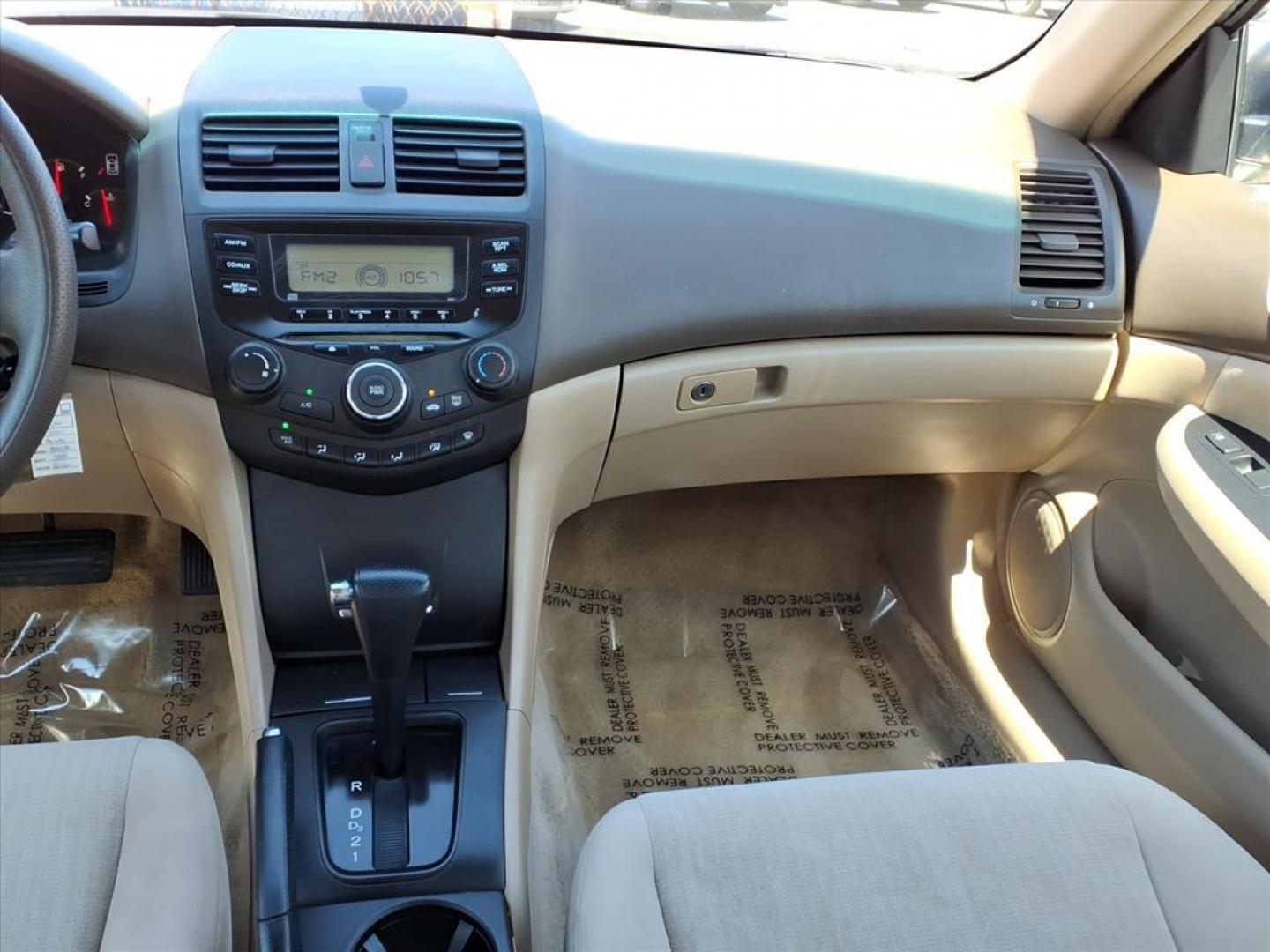 2005 Desert Mist Metallic Honda Accord LX (1HGCM56455A) with an 2.4L 4 Cylinder Fuel Injected engine, Automatic transmission, located at 50 Eastern Blvd., Essex, MD, 21221, (410) 686-3444, 39.304367, -76.484947 - Photo#15