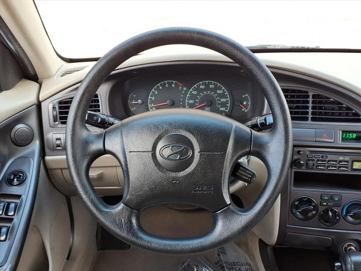 2003 Blue Hyundai ELANTRA GL (KMHDN45D83U) with an 2.0L 4 Cylinder Fuel Injected engine, Automatic transmission, located at 50 Eastern Blvd., Essex, MD, 21221, (410) 686-3444, 39.304367, -76.484947 - Photo#13