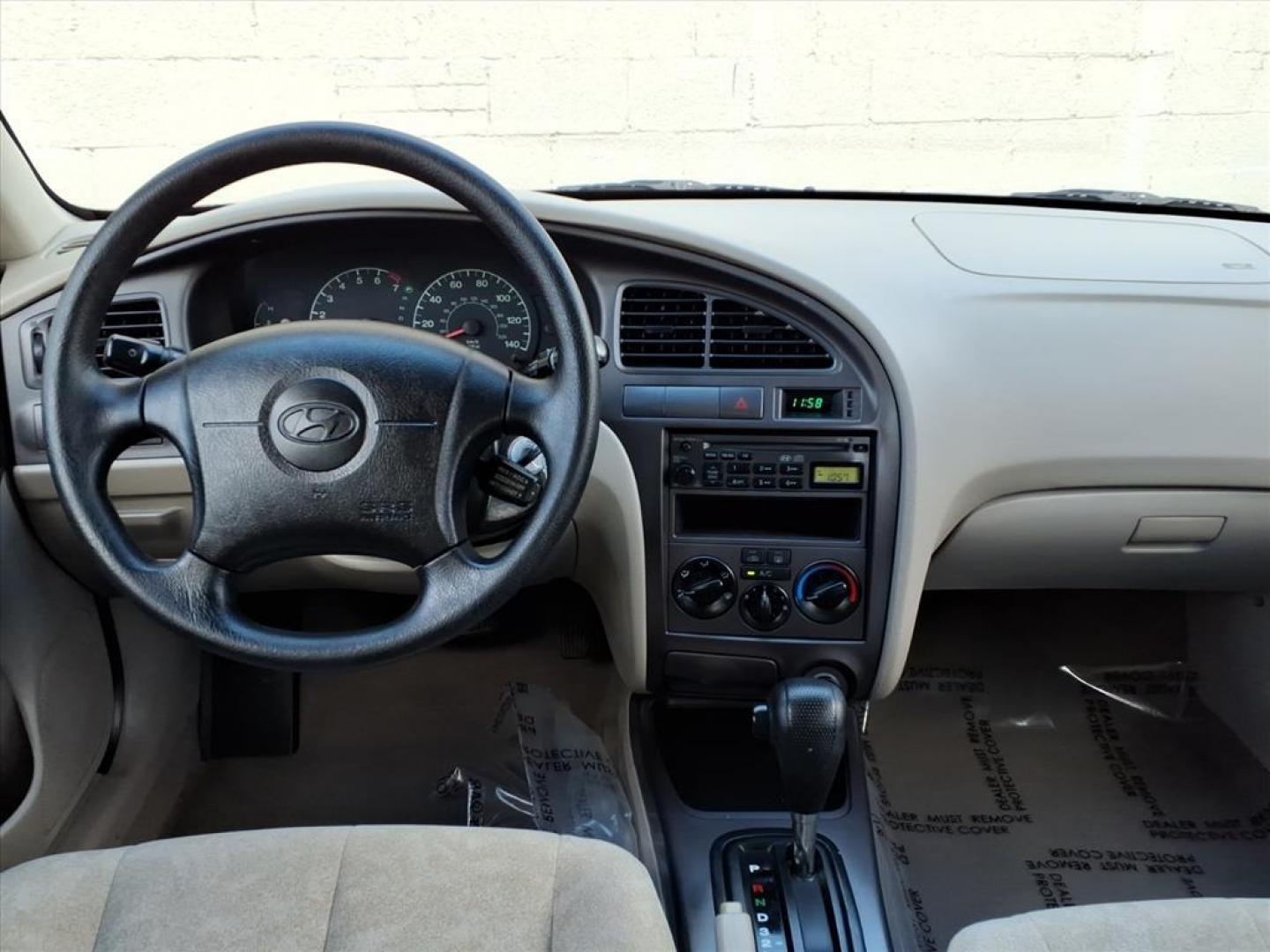 2003 Blue Hyundai ELANTRA GL (KMHDN45D83U) with an 2.0L 4 Cylinder Fuel Injected engine, Automatic transmission, located at 50 Eastern Blvd., Essex, MD, 21221, (410) 686-3444, 39.304367, -76.484947 - Photo#14