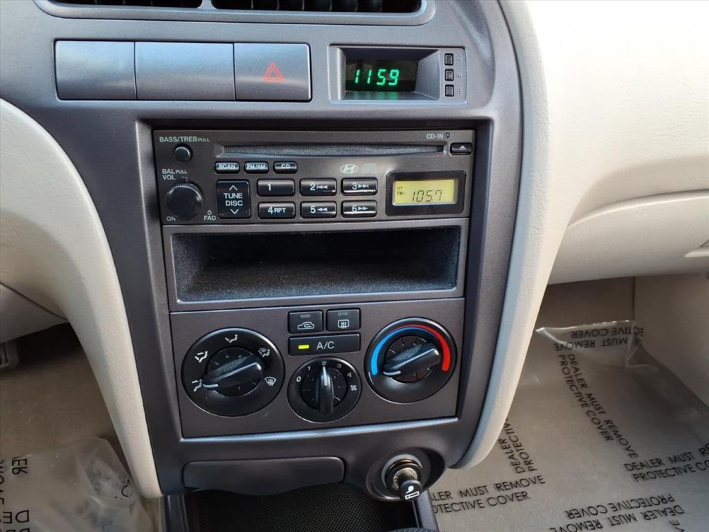 2003 Blue Hyundai ELANTRA GL (KMHDN45D83U) with an 2.0L 4 Cylinder Fuel Injected engine, Automatic transmission, located at 50 Eastern Blvd., Essex, MD, 21221, (410) 686-3444, 39.304367, -76.484947 - Photo#18