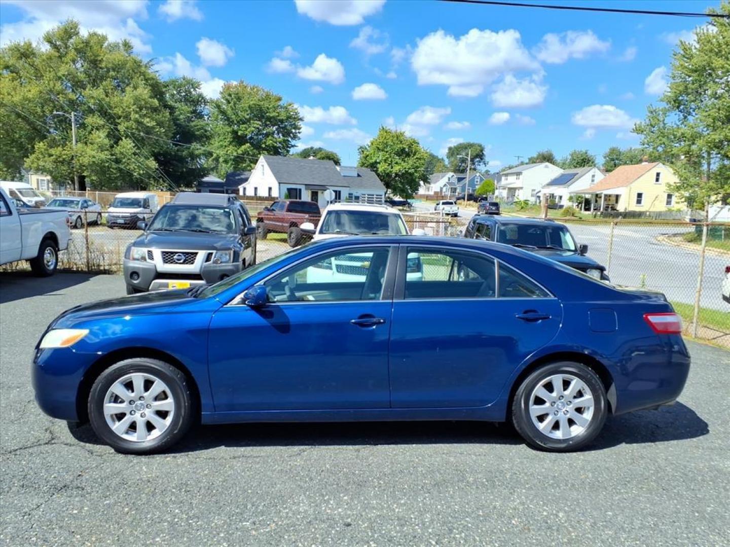 2007 Blue Ribbon Metallic Toyota Camry XLE V6 (4T1BK46K77U) with an 3.5L 3.5L V6 268hp 248ft. lbs. Fuel Injected engine, 6-Speed Shiftable Automatic transmission, located at 50 Eastern Blvd., Essex, MD, 21221, (410) 686-3444, 39.304367, -76.484947 - Photo#1