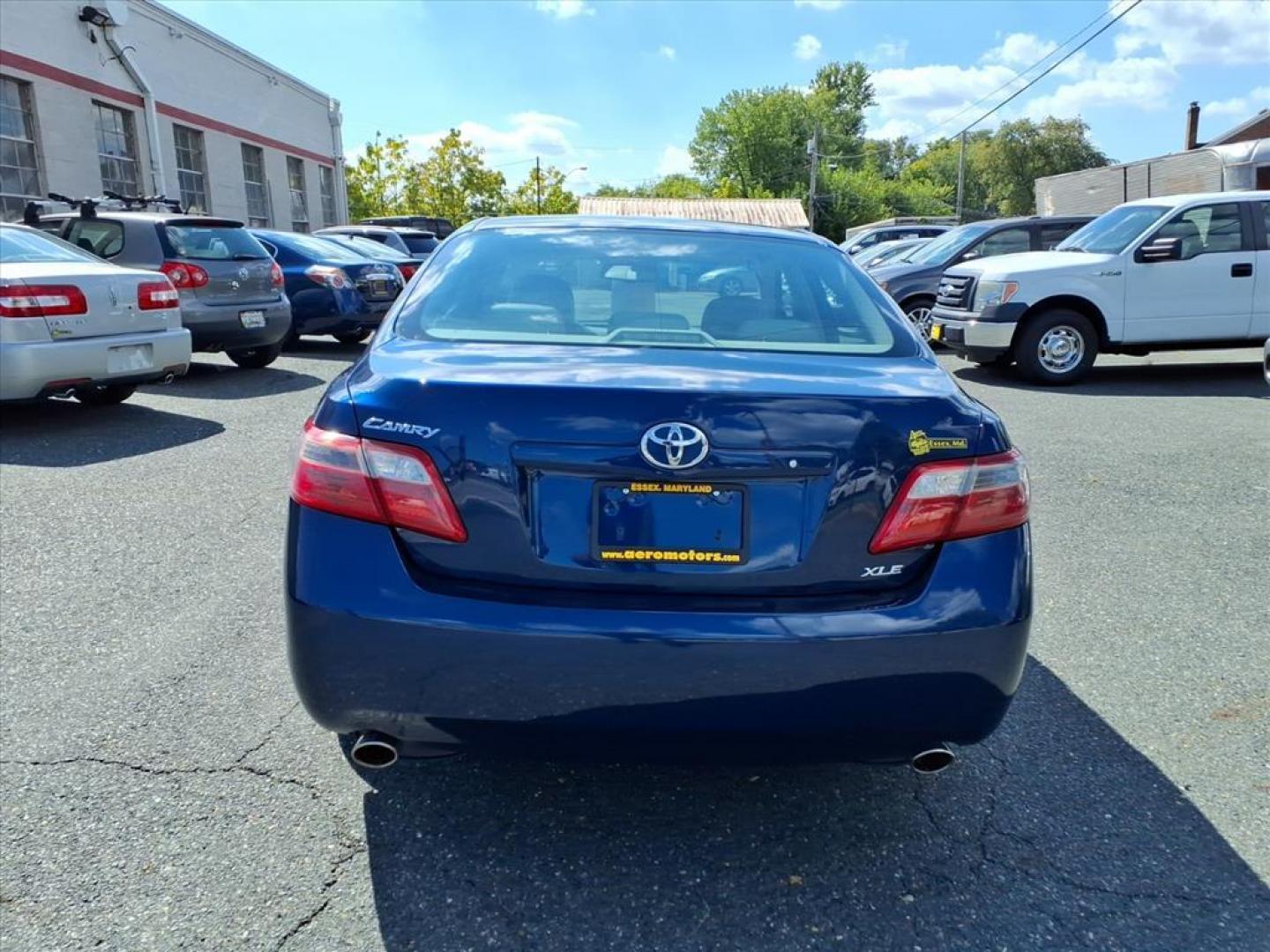 2007 Blue Ribbon Metallic Toyota Camry XLE V6 (4T1BK46K77U) with an 3.5L 3.5L V6 268hp 248ft. lbs. Fuel Injected engine, 6-Speed Shiftable Automatic transmission, located at 50 Eastern Blvd., Essex, MD, 21221, (410) 686-3444, 39.304367, -76.484947 - Photo#3
