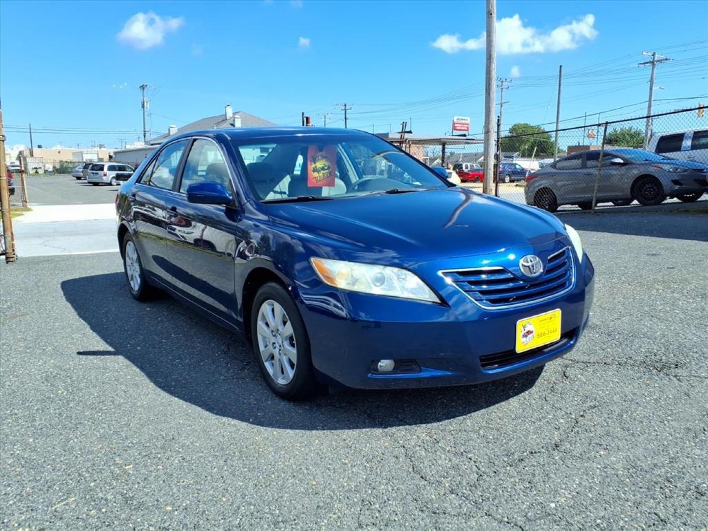 2007 Blue Ribbon Metallic Toyota Camry XLE V6 (4T1BK46K77U) with an 3.5L 3.5L V6 268hp 248ft. lbs. Fuel Injected engine, 6-Speed Shiftable Automatic transmission, located at 50 Eastern Blvd., Essex, MD, 21221, (410) 686-3444, 39.304367, -76.484947 - Photo#6