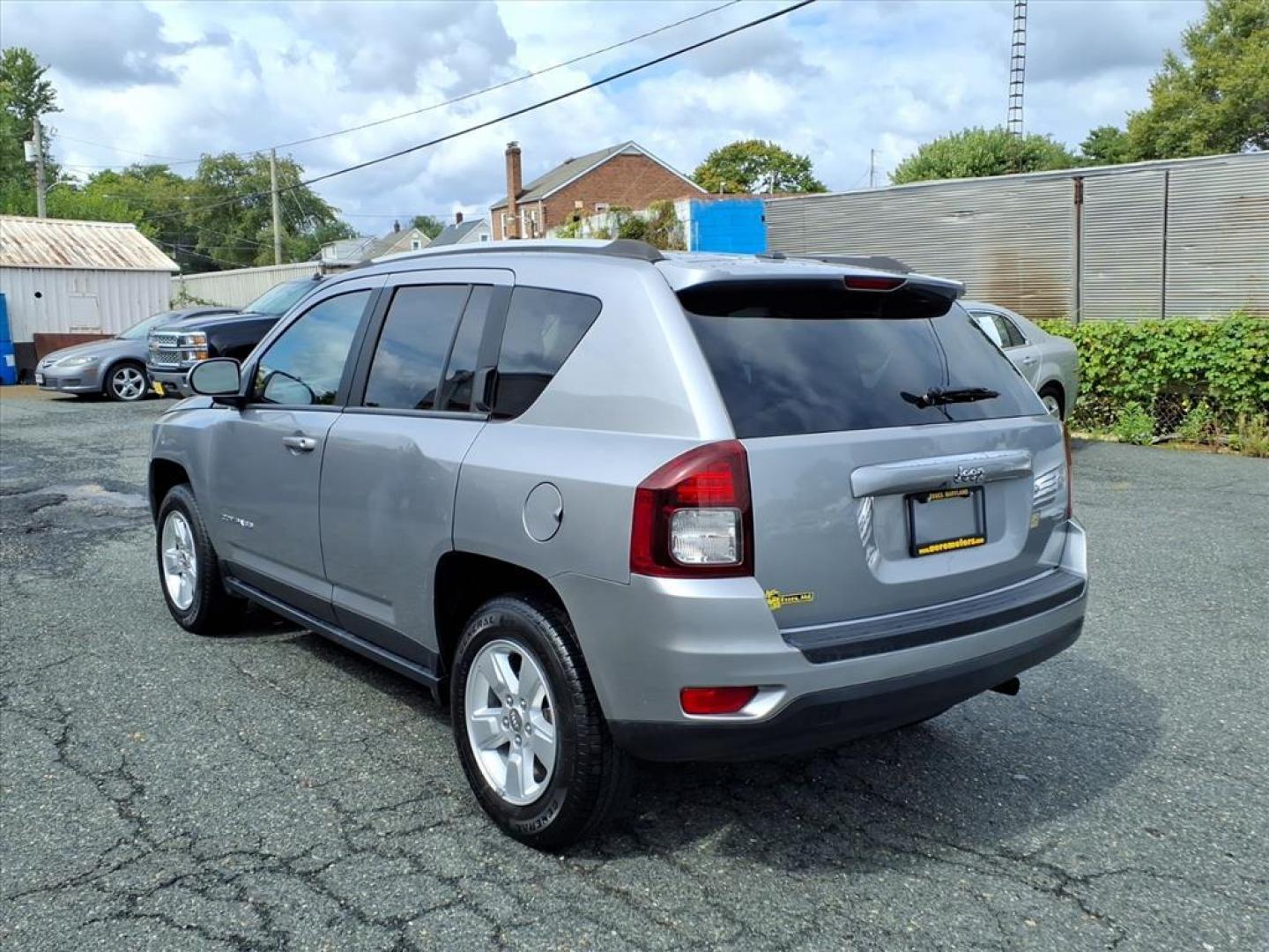2017 Billet Silver Metallic Clear Coat Jeep Compass Latitude (1C4NJCEA8HD) with an 2.0L 4 Cylinder Sequential-Port F.I. engine, Automatic transmission, located at 50 Eastern Blvd., Essex, MD, 21221, (410) 686-3444, 39.304367, -76.484947 - Photo#2