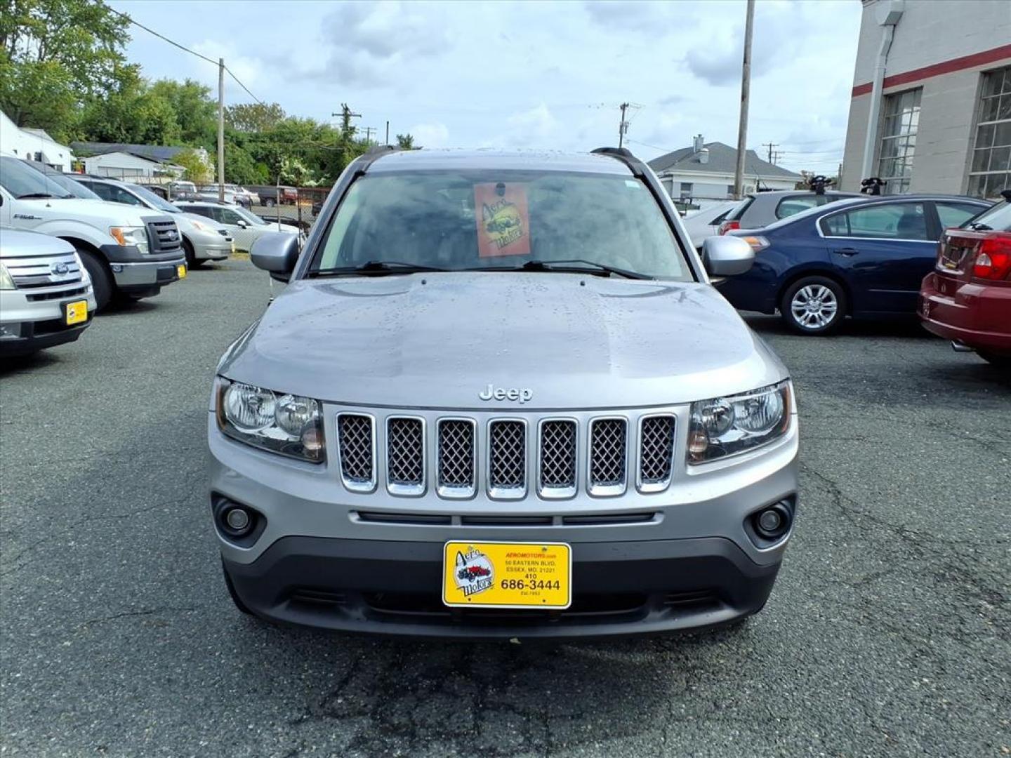 2017 Billet Silver Metallic Clear Coat Jeep Compass Latitude (1C4NJCEA8HD) with an 2.0L 4 Cylinder Sequential-Port F.I. engine, Automatic transmission, located at 50 Eastern Blvd., Essex, MD, 21221, (410) 686-3444, 39.304367, -76.484947 - Photo#8