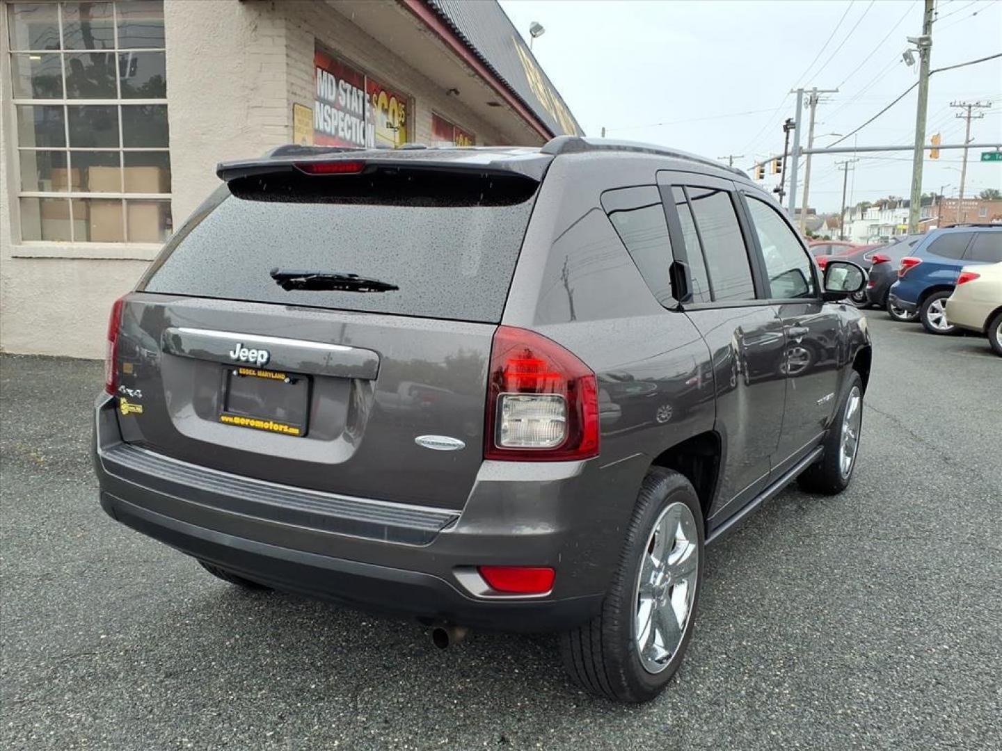 2015 Granite Crystal Metallic Clear Coat Jeep Compass Latitude (1C4NJDEBXFD) with an 2.4L 4 Cylinder Sequential-Port F.I. engine, Automatic transmission, located at 50 Eastern Blvd., Essex, MD, 21221, (410) 686-3444, 39.304367, -76.484947 - Photo#5