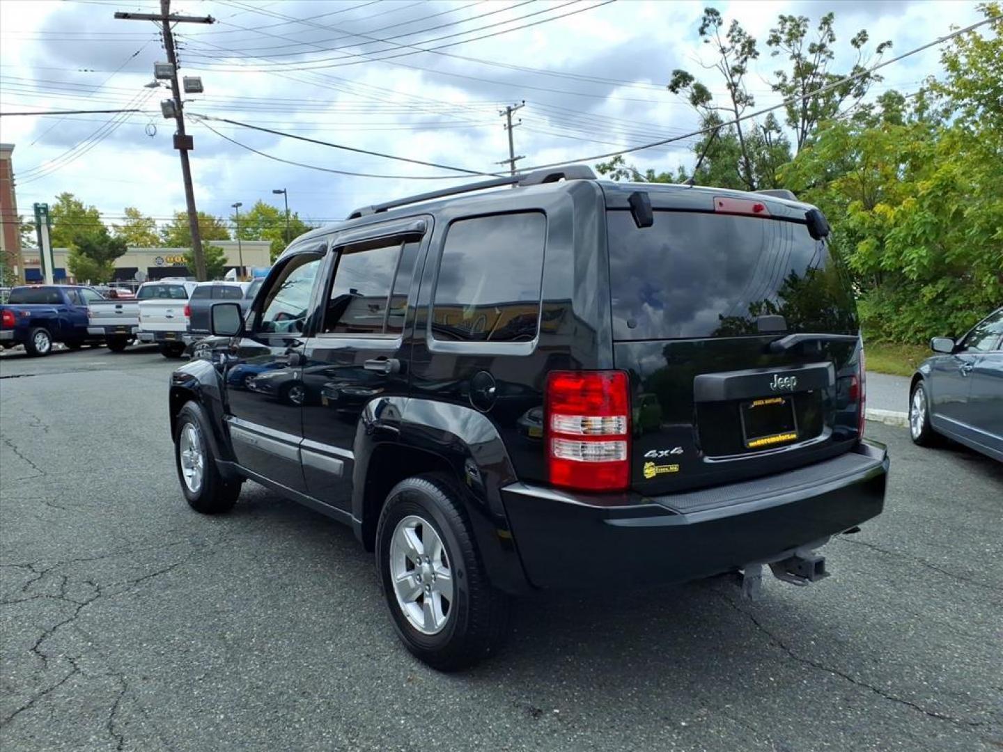 2012 Black Jeep Liberty Sport (1C4PJMAK9CW) with an 3.7L 3.7L V6 210hp 235ft. lbs. Sequential-Port F.I. engine, 4-Speed Automatic transmission, located at 50 Eastern Blvd., Essex, MD, 21221, (410) 686-3444, 39.304367, -76.484947 - Photo#2