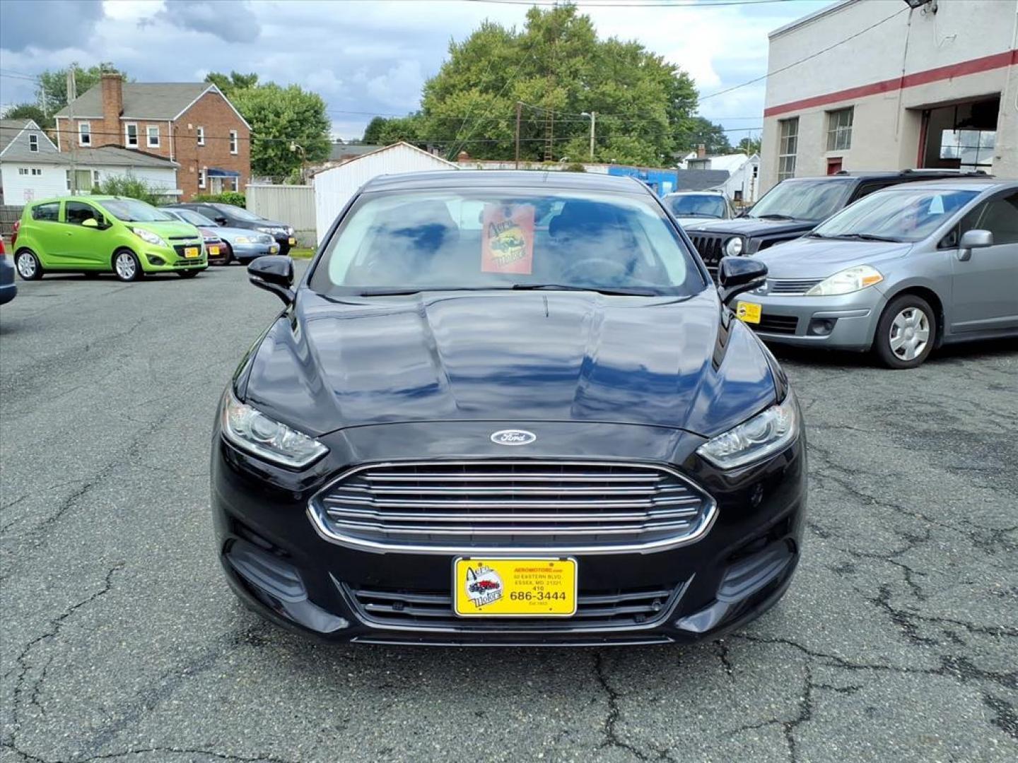 2016 Black Ford Fusion SE (3FA6P0H70GR) with an 2.5L 4 Cylinder Sequential-Port F.I. engine, 4CYL transmission, located at 50 Eastern Blvd., Essex, MD, 21221, (410) 686-3444, 39.304367, -76.484947 - Photo#7
