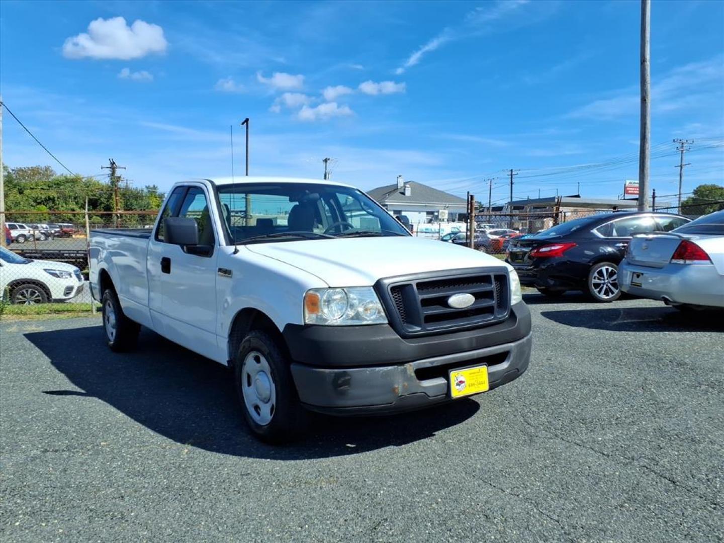 2007 Oxford White Clearcoat Ford F-150 XL (1FTPF12V27N) with an 5.4L Triton 5.4L Flex Fuel V8 300hp 365ft. lbs. Fuel Injected engine, 4-Speed Automatic transmission, located at 50 Eastern Blvd., Essex, MD, 21221, (410) 686-3444, 39.304367, -76.484947 - Photo#6