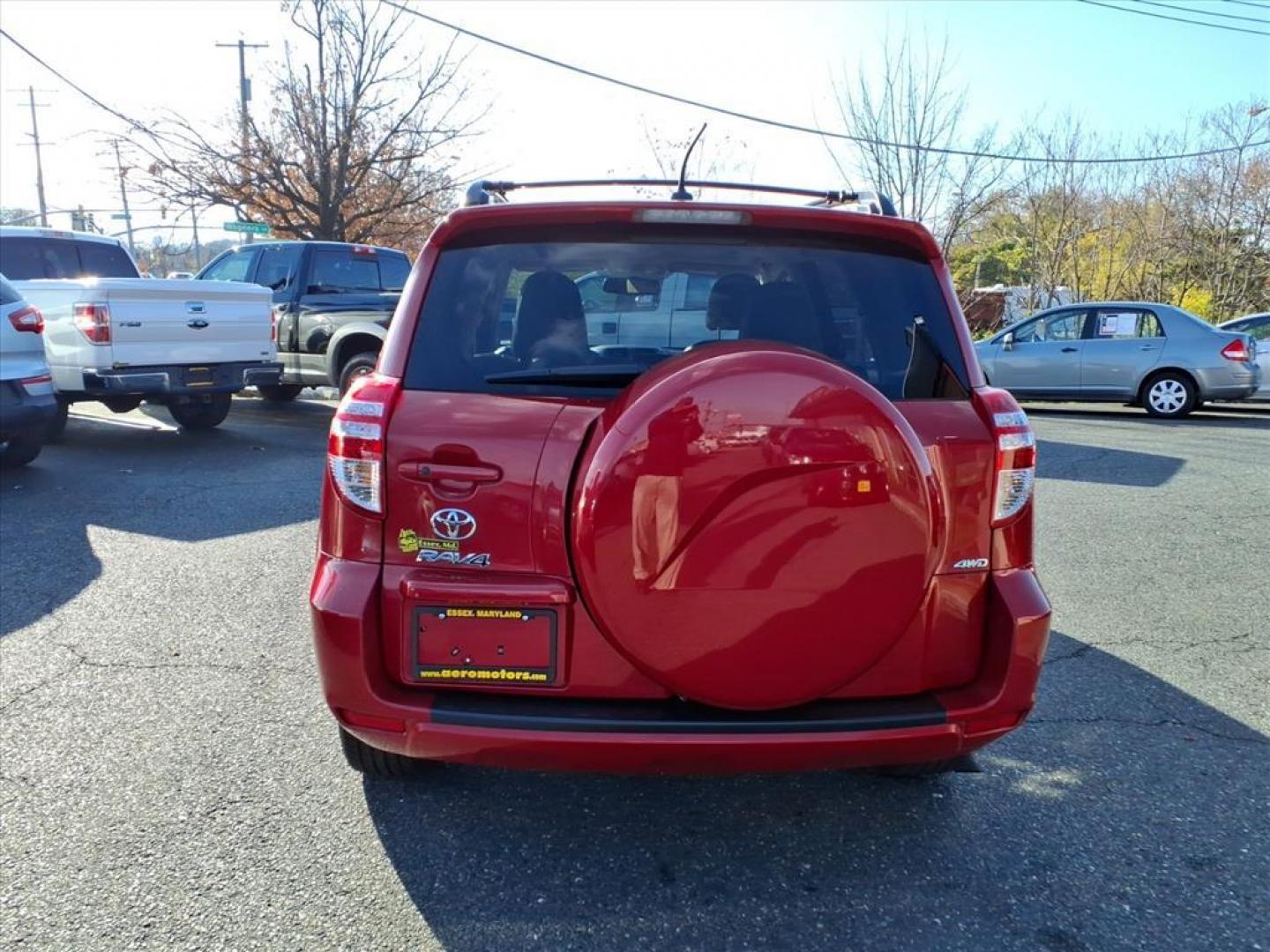 2012 Barcelona Red Metallic Toyota RAV4 Limited (2T3DF4DV6CW) with an 2.5L 4 Cylinder Sequential Fuel Injection engine, AT 4WD transmission, located at 50 Eastern Blvd., Essex, MD, 21221, (410) 686-3444, 39.304367, -76.484947 - Photo#3