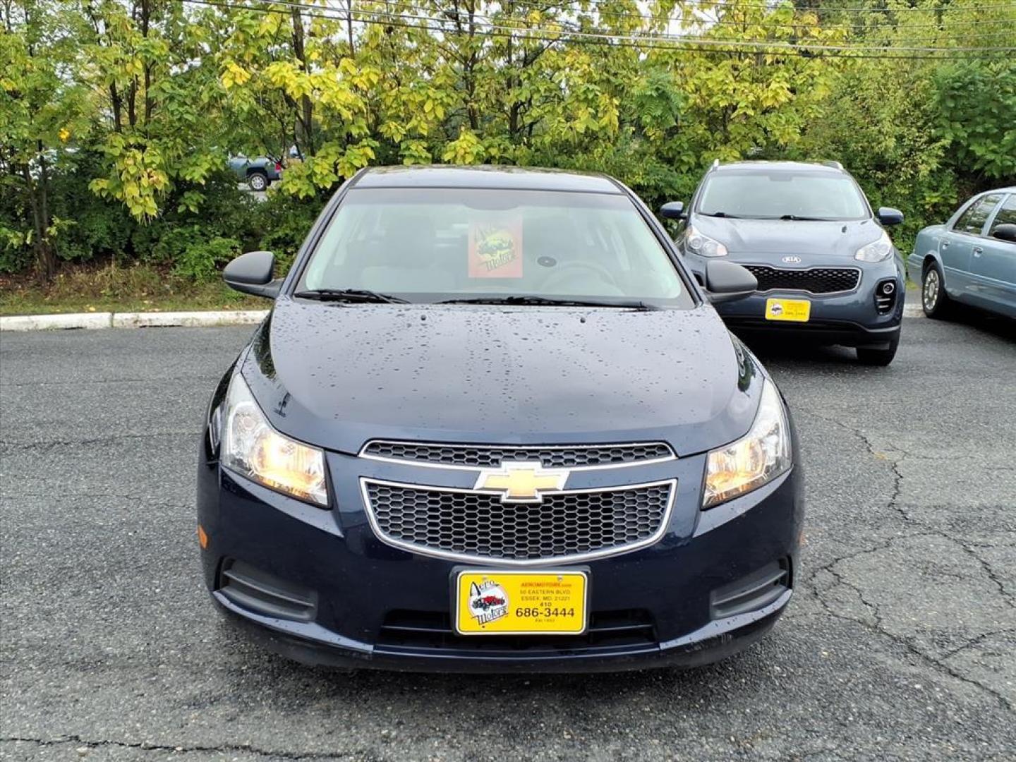 2011 Imperial Blue Metallic Chevrolet Cruze LS (1G1PC5SH3B7) with an 1.8L Ecotec 1.8L I4 136hp 123ft. lbs. Sequential-Port F.I. engine, 6-Speed Shiftable Automatic transmission, located at 50 Eastern Blvd., Essex, MD, 21221, (410) 686-3444, 39.304367, -76.484947 - Photo#7