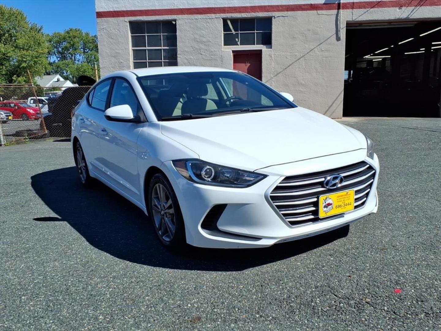 2017 Quartz White Pearl Hyundai ELANTRA Value Edition (5NPD84LF0HH) with an 2.0L Nu 2.0L I4 147hp 132ft. lbs. Sequential-Port F.I. engine, 6-Speed Shiftable Automatic transmission, located at 50 Eastern Blvd., Essex, MD, 21221, (410) 686-3444, 39.304367, -76.484947 - Photo#6