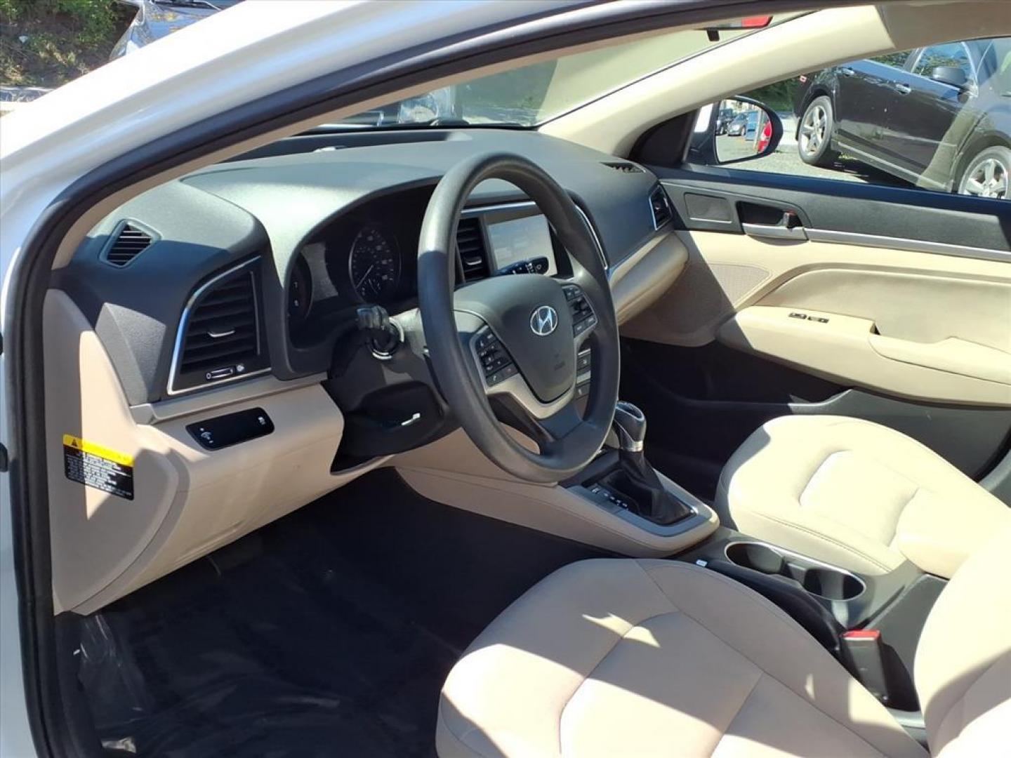 2017 Quartz White Pearl Hyundai ELANTRA Value Edition (5NPD84LF0HH) with an 2.0L Nu 2.0L I4 147hp 132ft. lbs. Sequential-Port F.I. engine, 6-Speed Shiftable Automatic transmission, located at 50 Eastern Blvd., Essex, MD, 21221, (410) 686-3444, 39.304367, -76.484947 - Photo#10