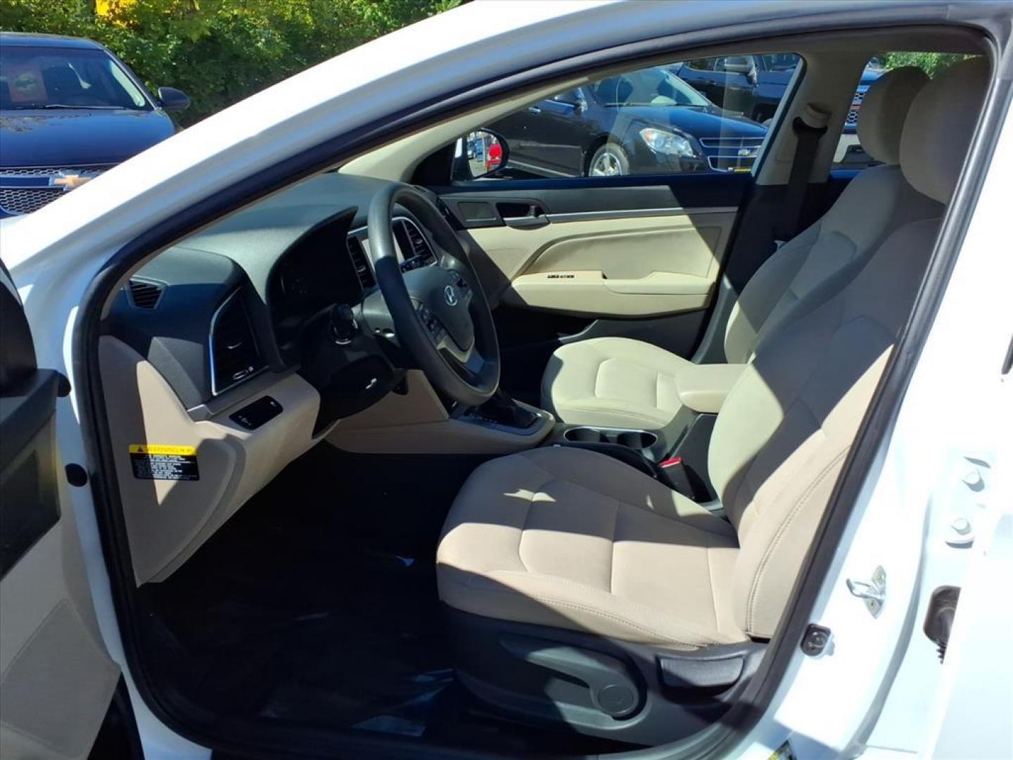 2017 Quartz White Pearl Hyundai ELANTRA Value Edition (5NPD84LF0HH) with an 2.0L Nu 2.0L I4 147hp 132ft. lbs. Sequential-Port F.I. engine, 6-Speed Shiftable Automatic transmission, located at 50 Eastern Blvd., Essex, MD, 21221, (410) 686-3444, 39.304367, -76.484947 - Photo#11