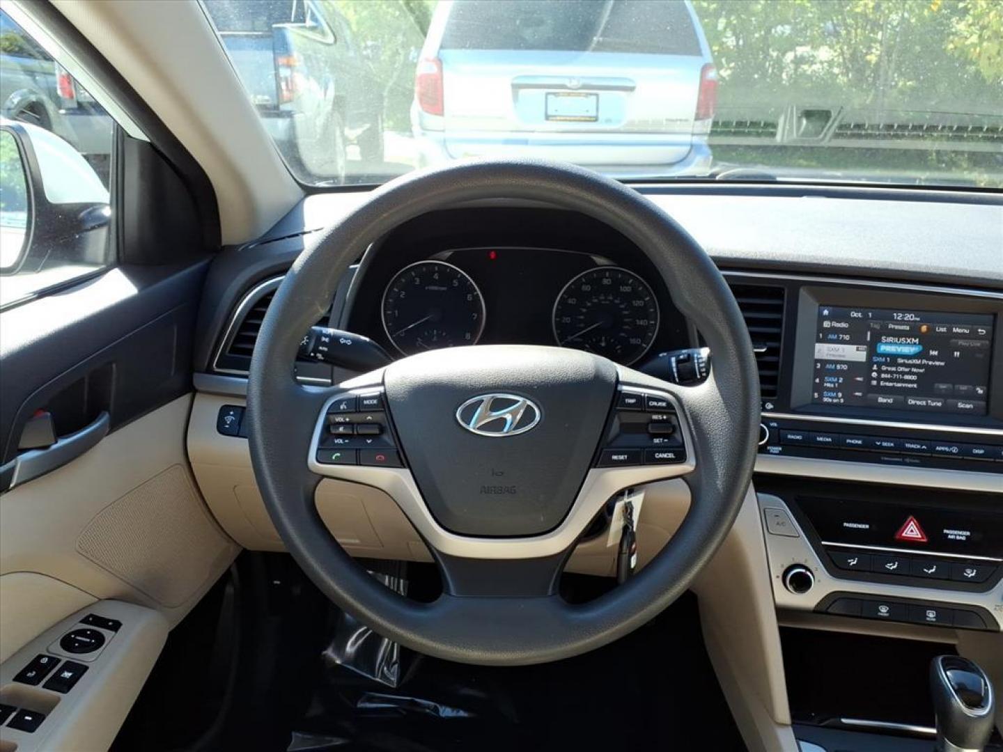 2017 Quartz White Pearl Hyundai ELANTRA Value Edition (5NPD84LF0HH) with an 2.0L Nu 2.0L I4 147hp 132ft. lbs. Sequential-Port F.I. engine, 6-Speed Shiftable Automatic transmission, located at 50 Eastern Blvd., Essex, MD, 21221, (410) 686-3444, 39.304367, -76.484947 - Photo#13