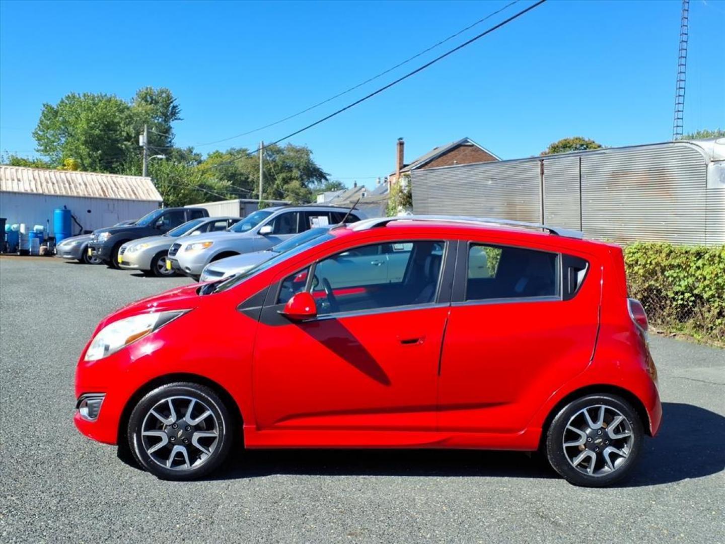 2013 Salsa Chevrolet Spark 2LT Auto (KL8CF6S91DC) with an 1.2L Ecotec 1.2L I4 84hp 83ft. lbs. Fuel Injected engine, 4-Speed Automatic transmission, located at 50 Eastern Blvd., Essex, MD, 21221, (410) 686-3444, 39.304367, -76.484947 - Photo#1