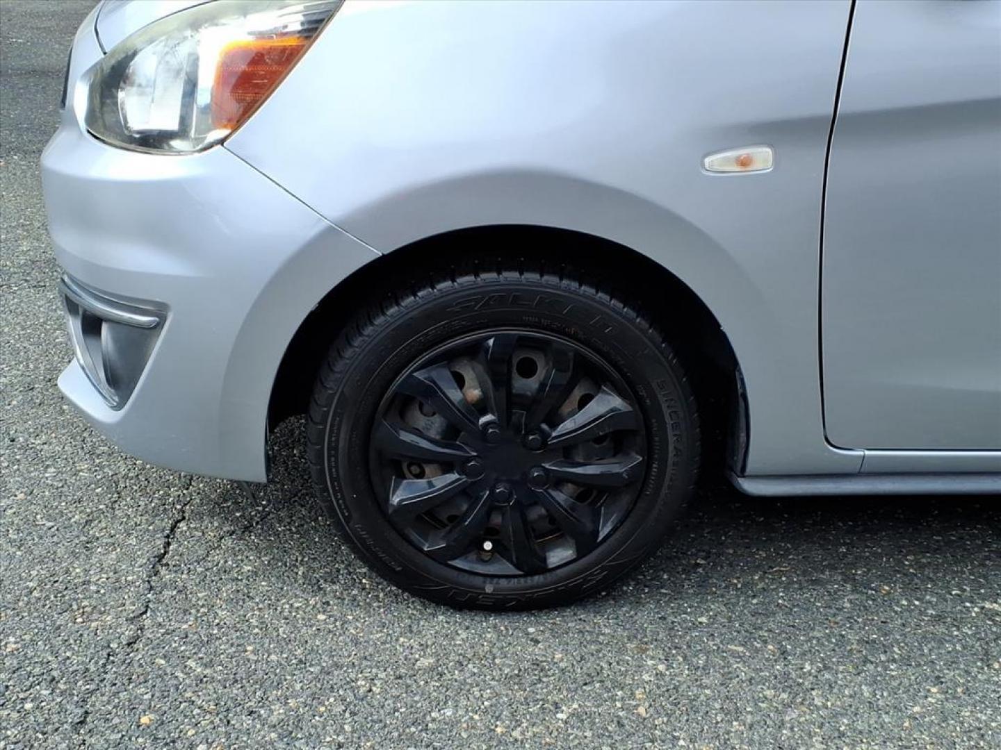 2017 Starlight Silver Mitsubishi Mirage ES (ML32A3HJ4HH) with an 1.2L 1.2L I3 78hp 74ft. lbs. Sequential-Port F.I. engine, CVT transmission, located at 50 Eastern Blvd., Essex, MD, 21221, (410) 686-3444, 39.304367, -76.484947 - Photo#8