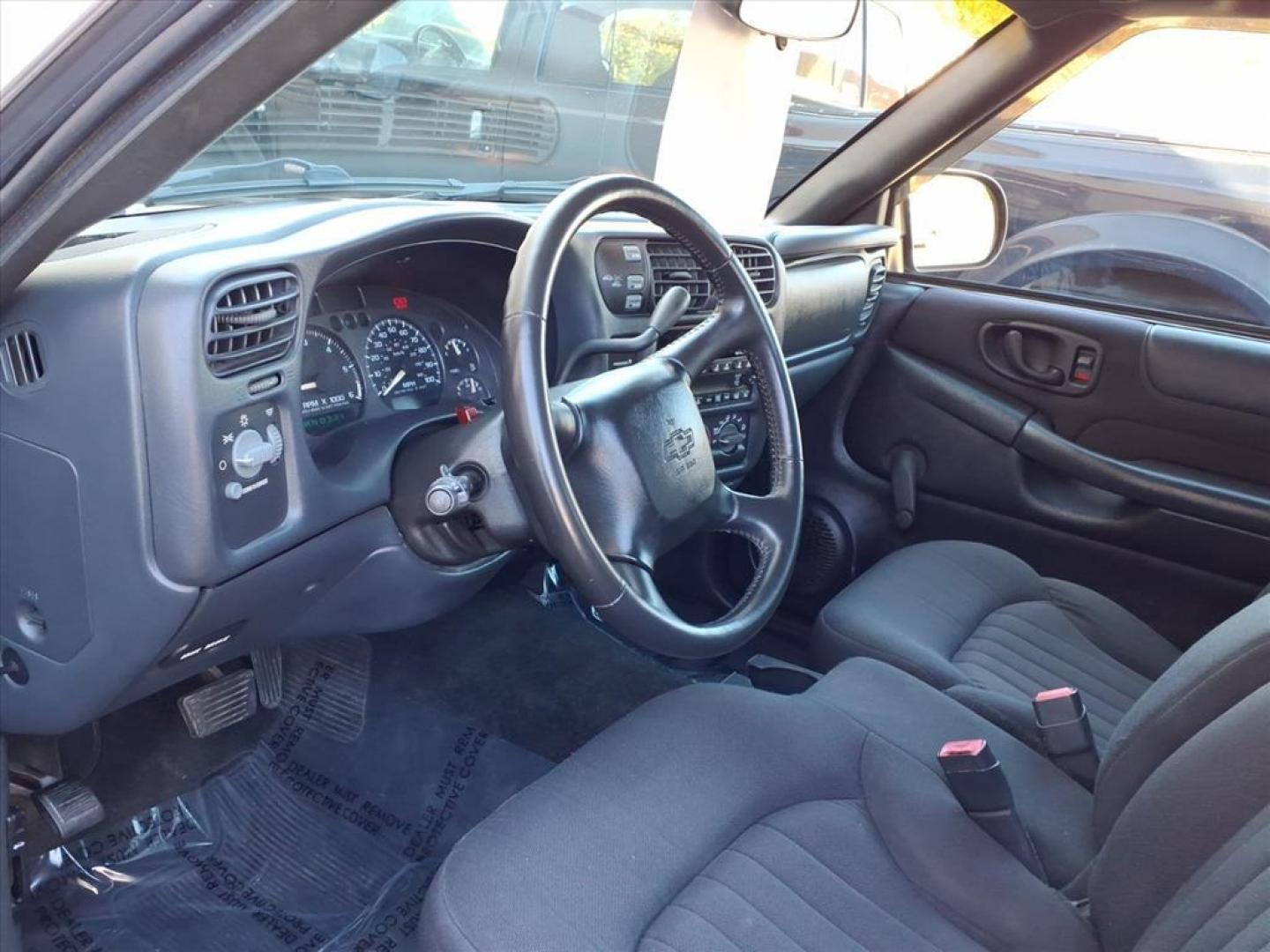 2003 Indigo Blue Metallic Chevrolet S-10 LS (1GCDT19X238) with an 4.3L 6 Cylinder Fuel Injected engine, Automatic transmission, located at 50 Eastern Blvd., Essex, MD, 21221, (410) 686-3444, 39.304367, -76.484947 - Photo#11