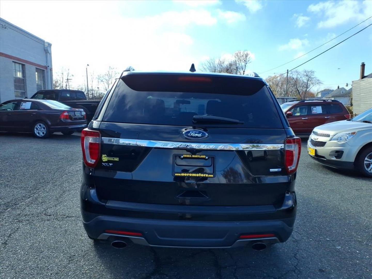 2018 Shadow Black Ford Explorer XLT (1FM5K8DH9JG) with an 2.3L 4 Cylinder Turbocharged engine, Automatic transmission, located at 50 Eastern Blvd., Essex, MD, 21221, (410) 686-3444, 39.304367, -76.484947 - Photo#3